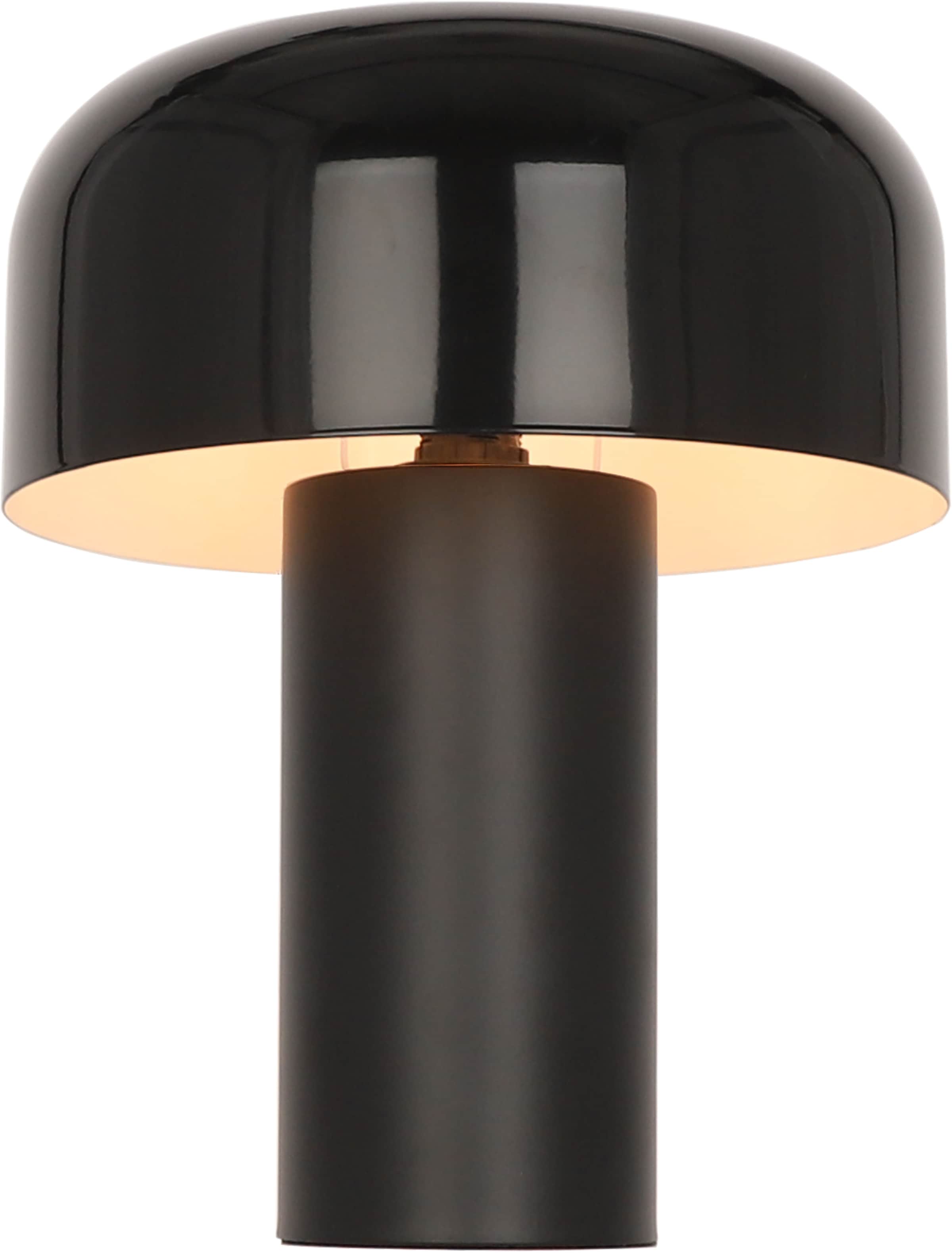 OTTO home Tischleuchte »Jorre - Pilzlampe« 1 Stk. zweifarbig - matt & glänzend, Pilzleuchte, Tischlampe, Pilzform, E14