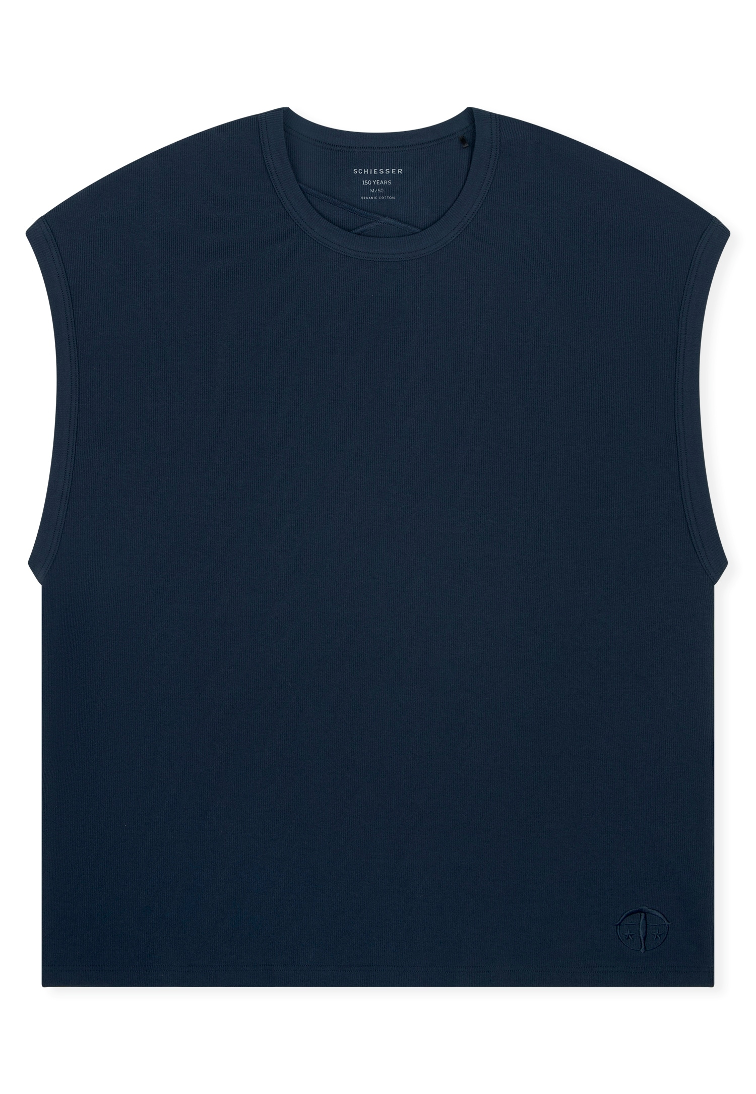 Schiesser T-Shirt »SCHIESSER 150 YEARS«, weite Armauschnitte, kastige Schnittform