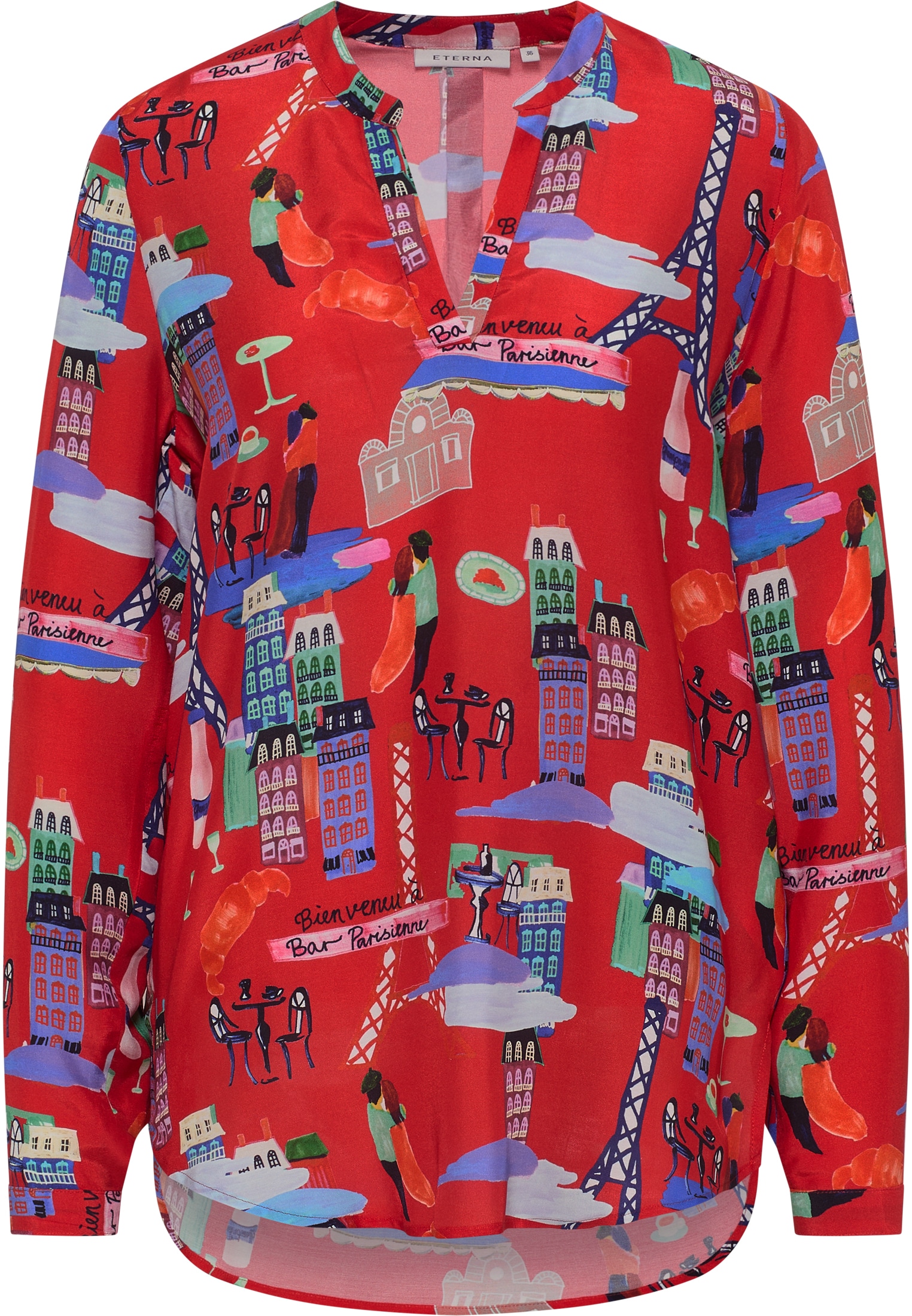 Eterna Longbluse »LOOSE FIT«