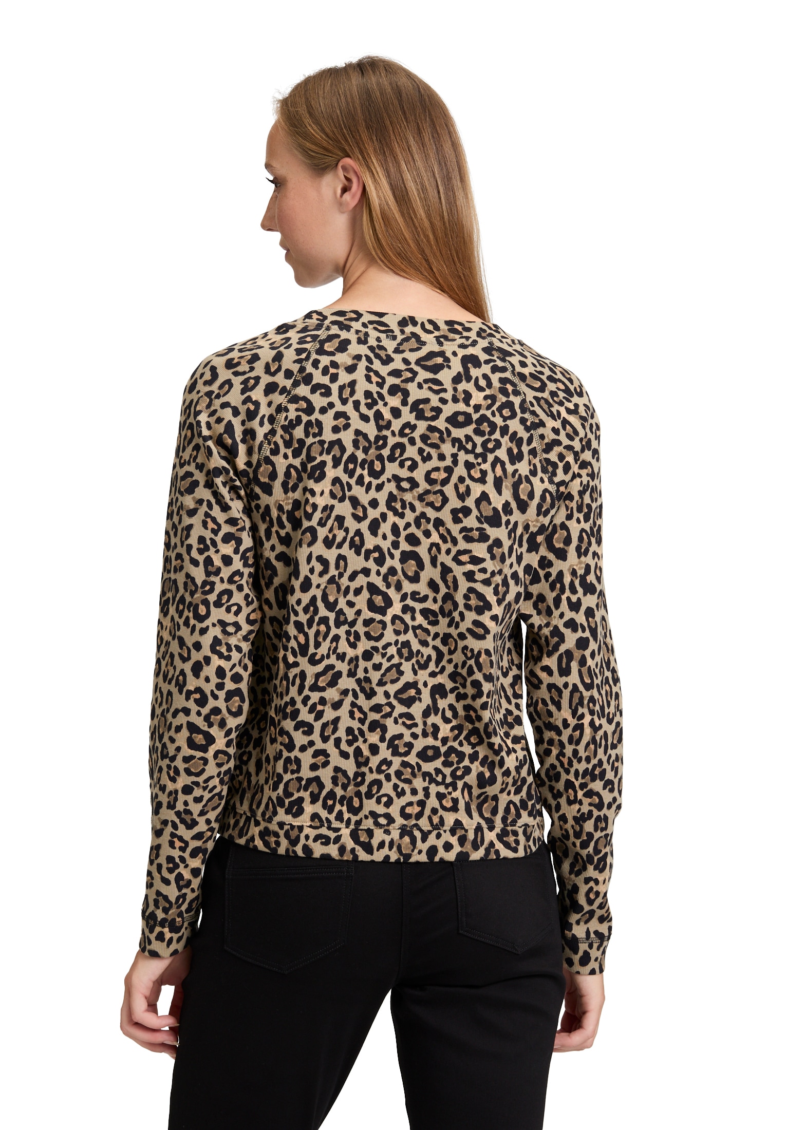 Betty Barclay T-Shirt »Shirtjacke mit Rippenstruktur«