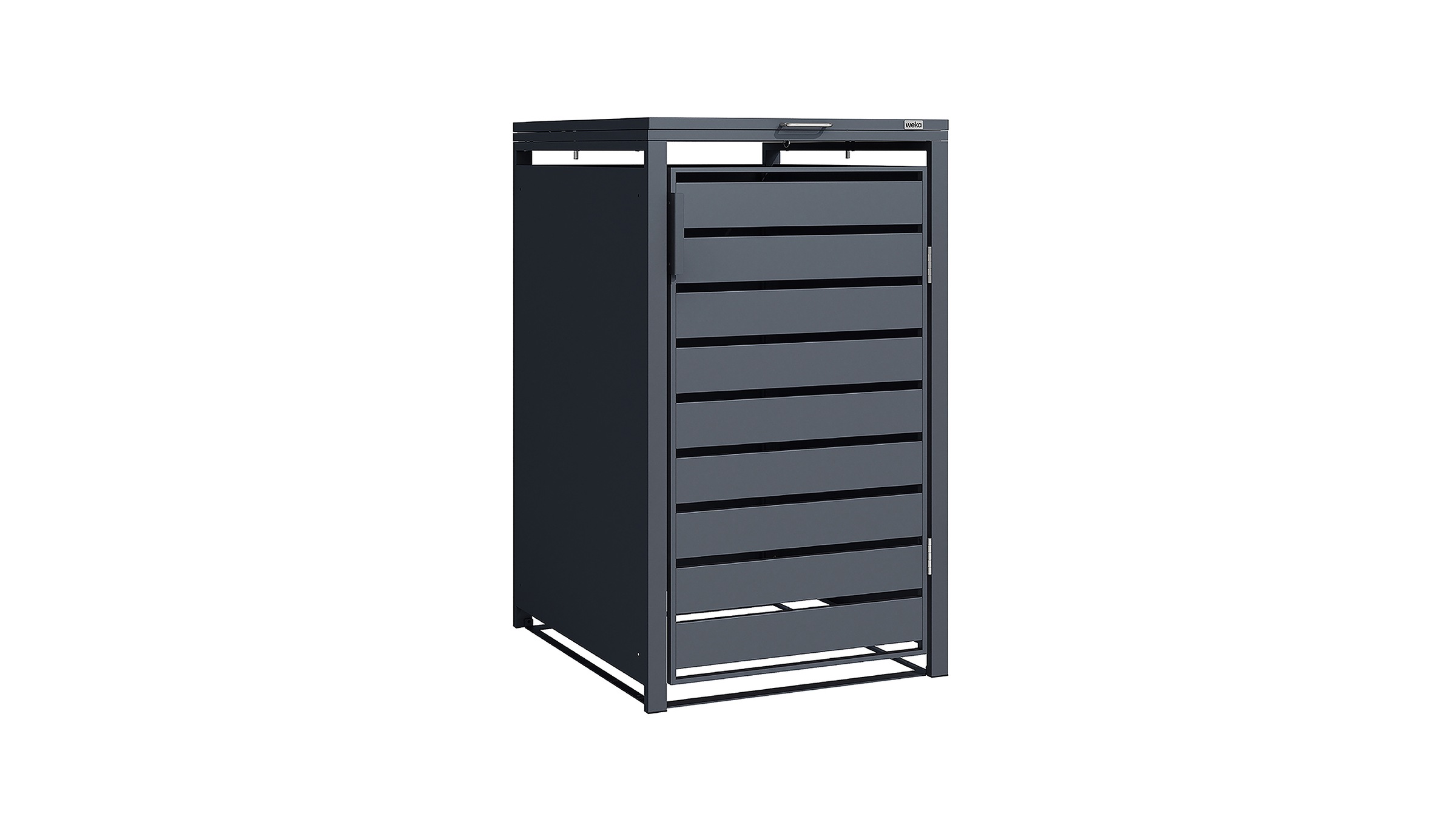 weka Mülltonnenbox »Gary« Metall pulverbeschichtet, BxTxH: 68x80x116 cm