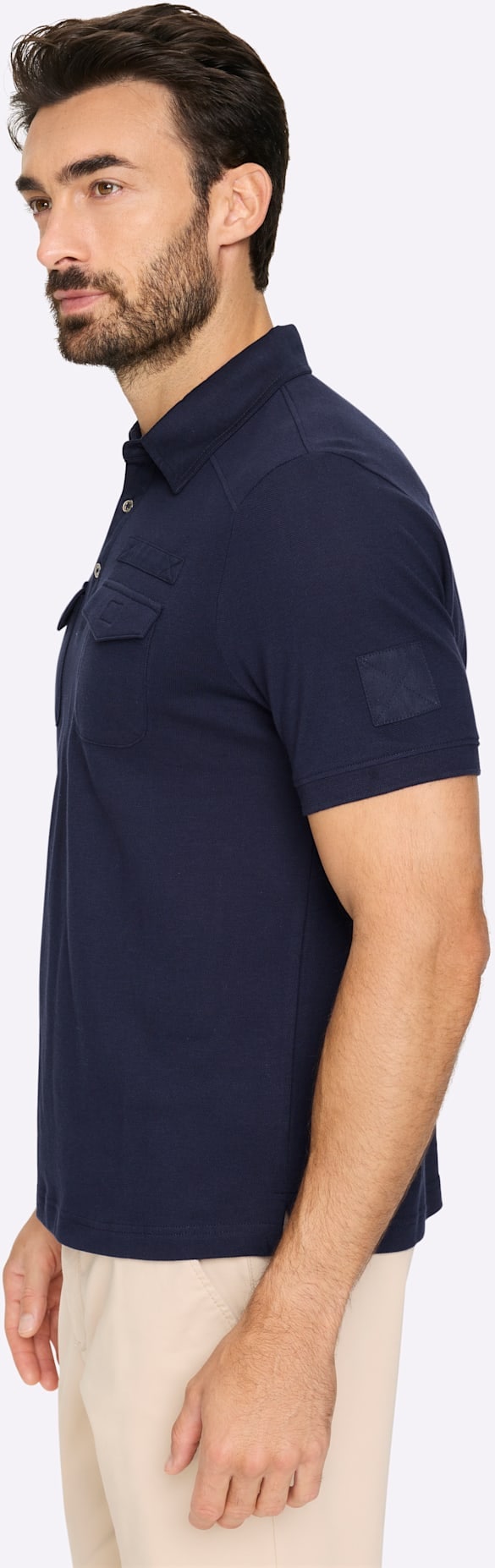 Marco Donati Kurzarmshirt »Kurzarm-Poloshirt« 1 tlg.