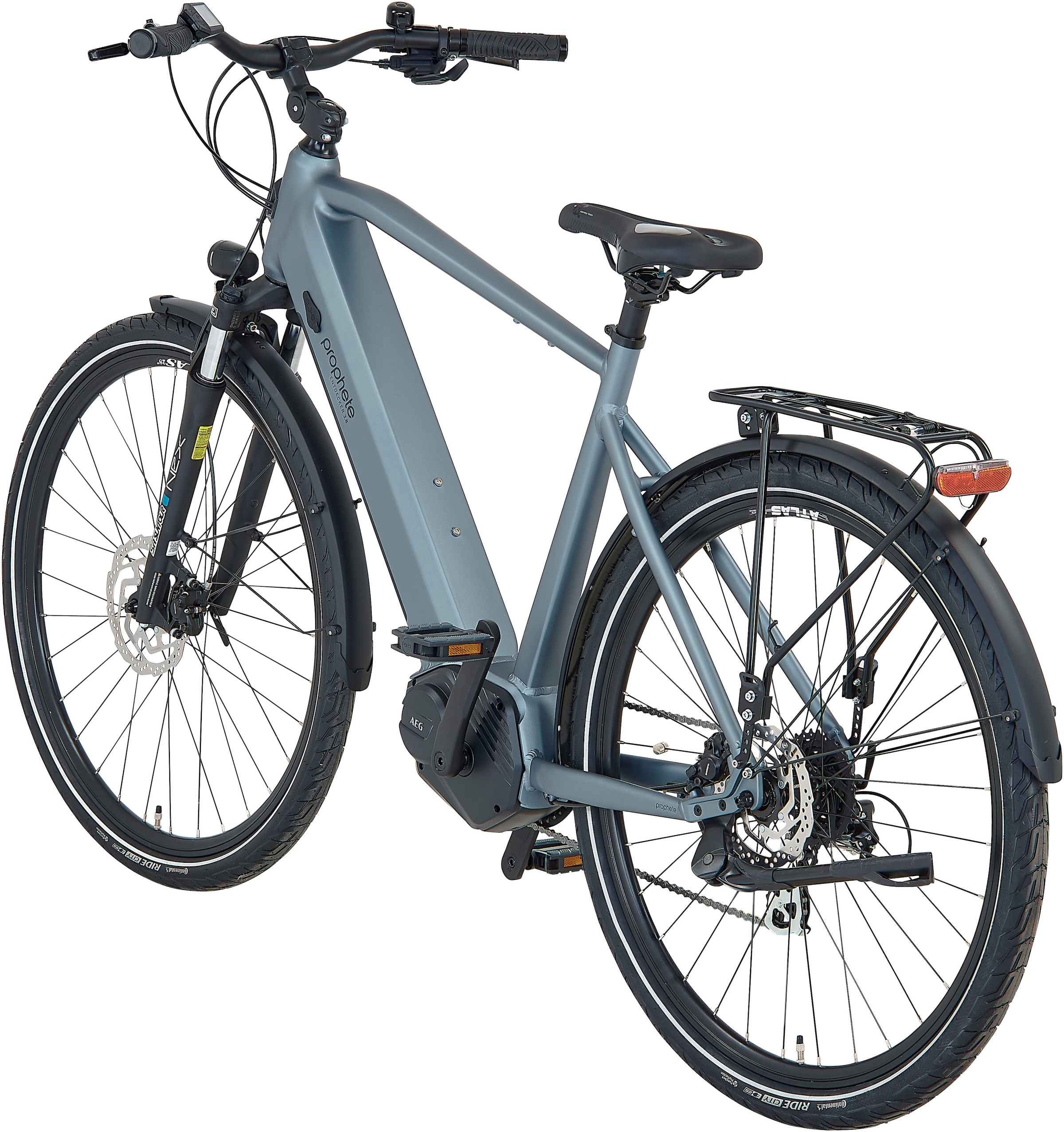 Prophete E-Bike »Entdecker 3.8«, 8 Gang, Shimano, Altus, Mittelmotor 250 W, Pedelec, Elektrofahrrad für Herren