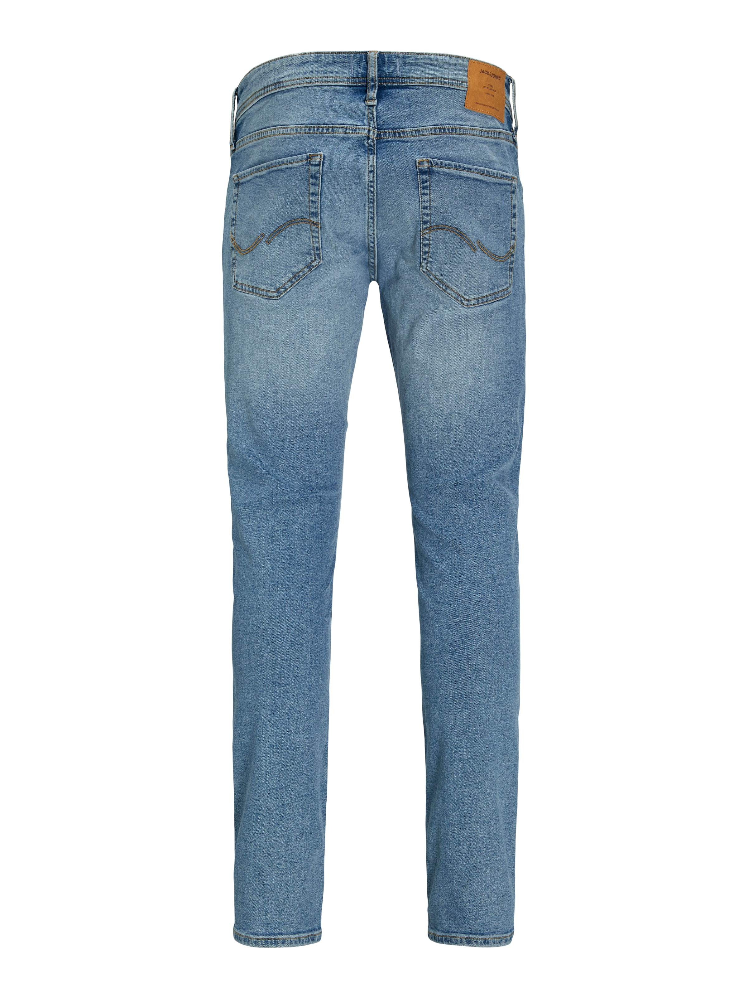 Jack & Jones Slim-fit-Jeans »JJIGLENN Jeans mit schmaler Beinform und Stretch für Komfort« Baumwollmischung, slim fit
