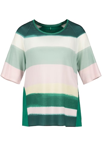 GERRY WEBER Shirtbluse, im Materialmix, vorne Bluse hinten Shirt, EcoVero kaufen