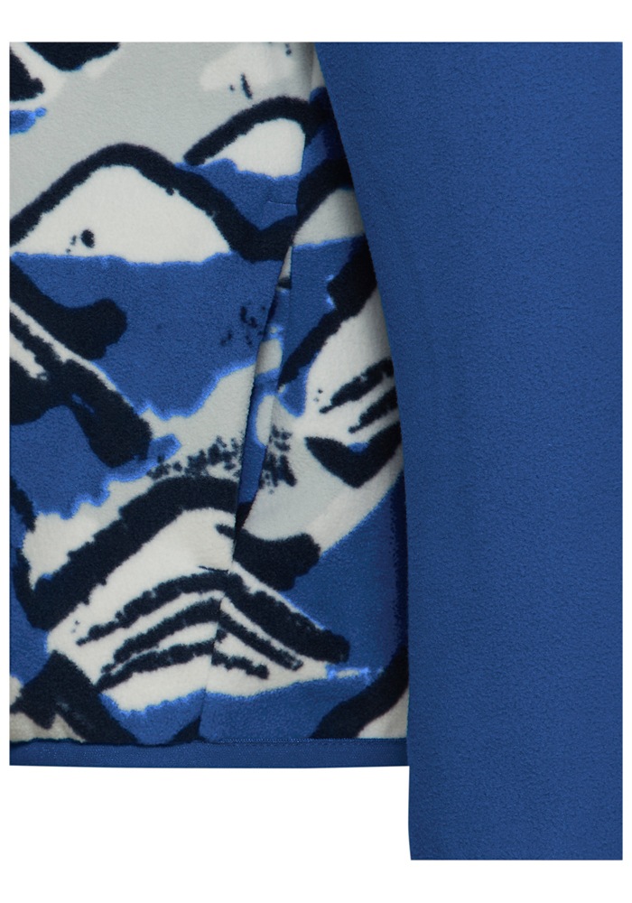 Jack Wolfskin Fleecejacke »PAW ERA 100 PRINT FZ K« Atmungsaktiv, leicht, Übergangsjacke