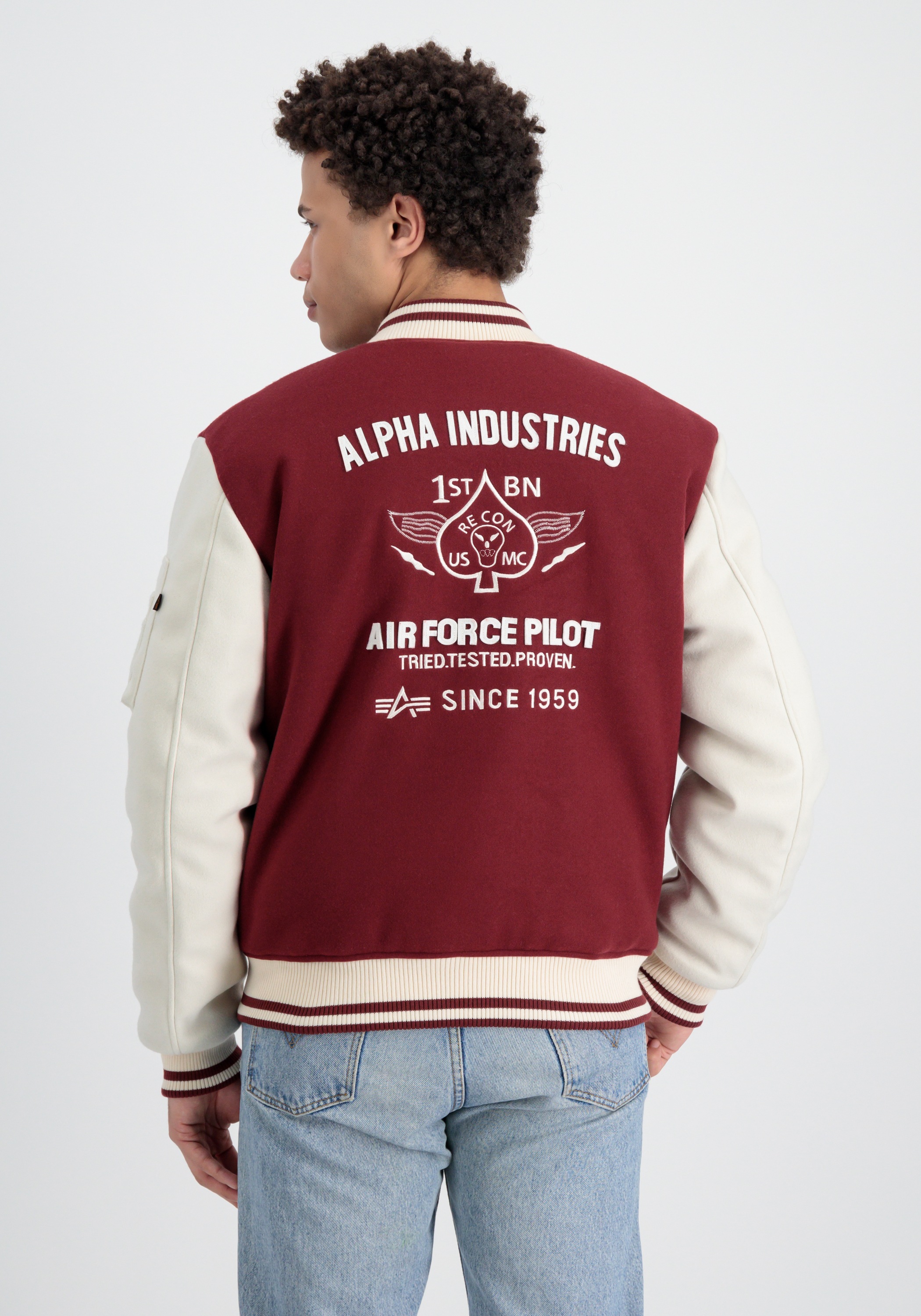 Alpha Industries Bomberjacke »Varsity Air Force Jacket Bomberjacke«