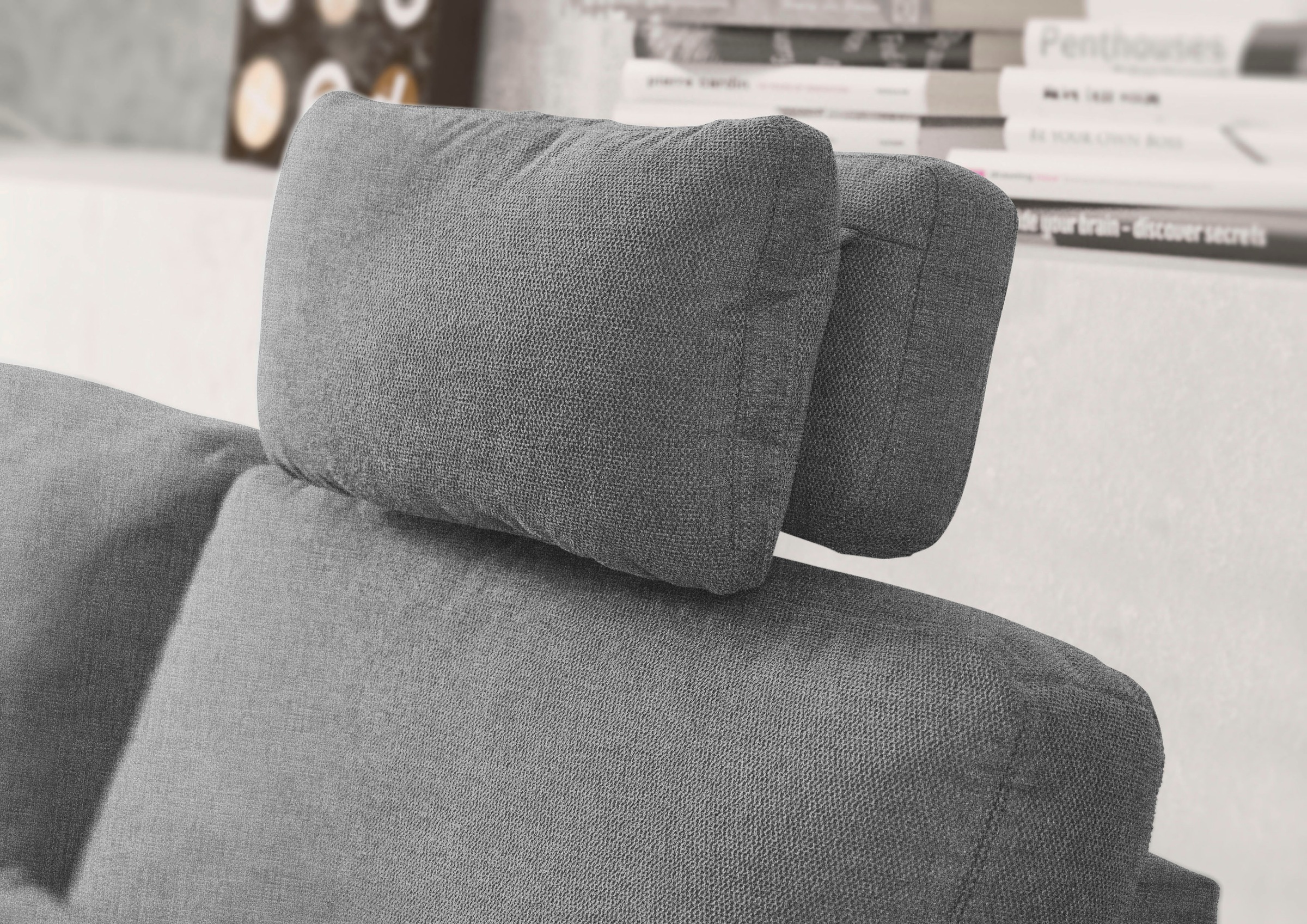 3C Candy Ecksofa »Kairo modernes Multifunktions-Sofa, bequem, L-Form«, inklusive Drehsitz, Armlehnen- und Rückenverstellung