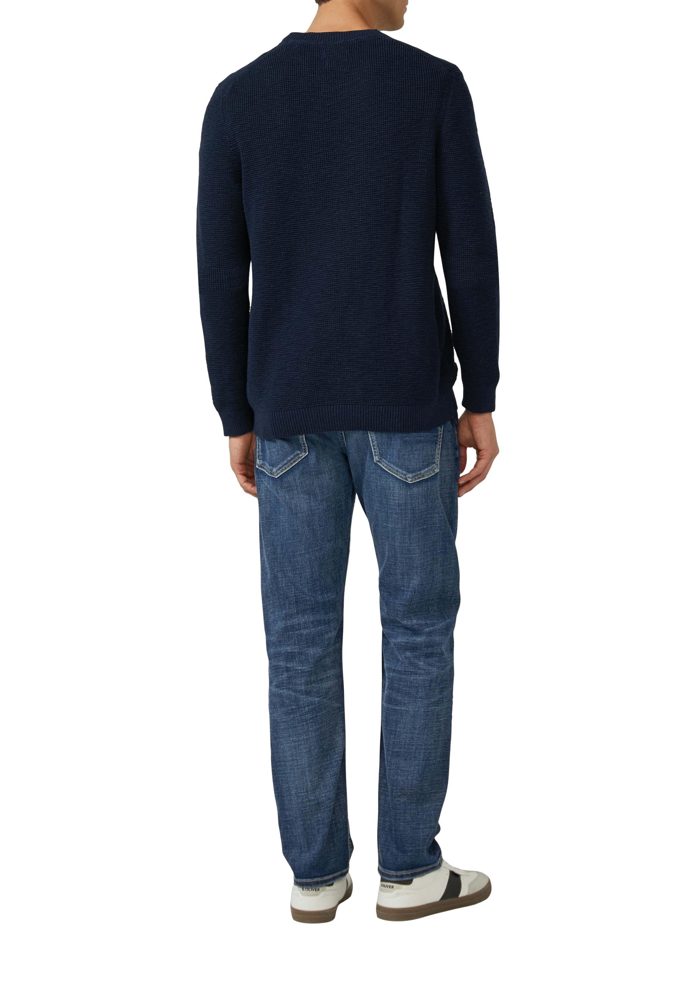 s.Oliver Strickpullover langarm, Grob-Strick