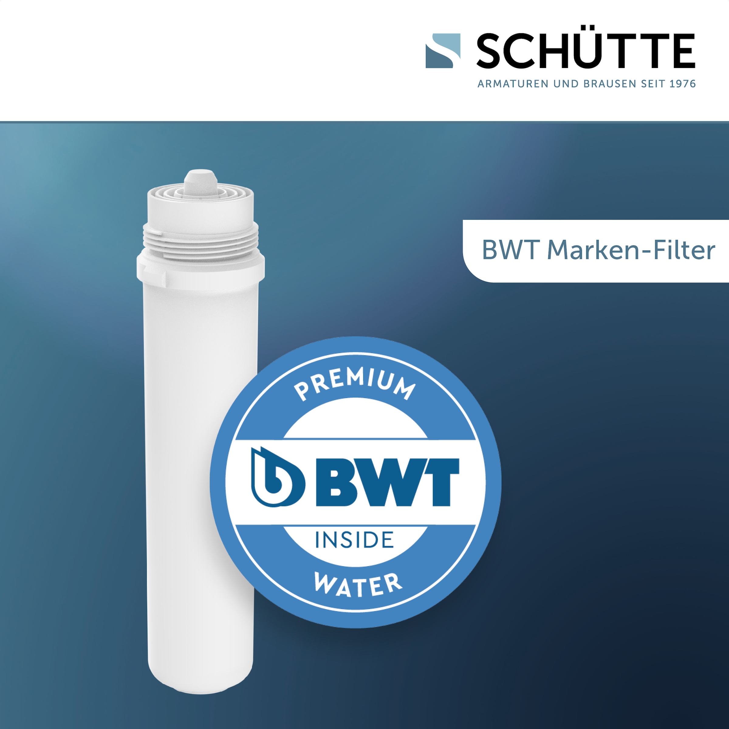 Schütte Wasserfilter, BWT Ersatzfilter für Aquastar PRO Filtersystem