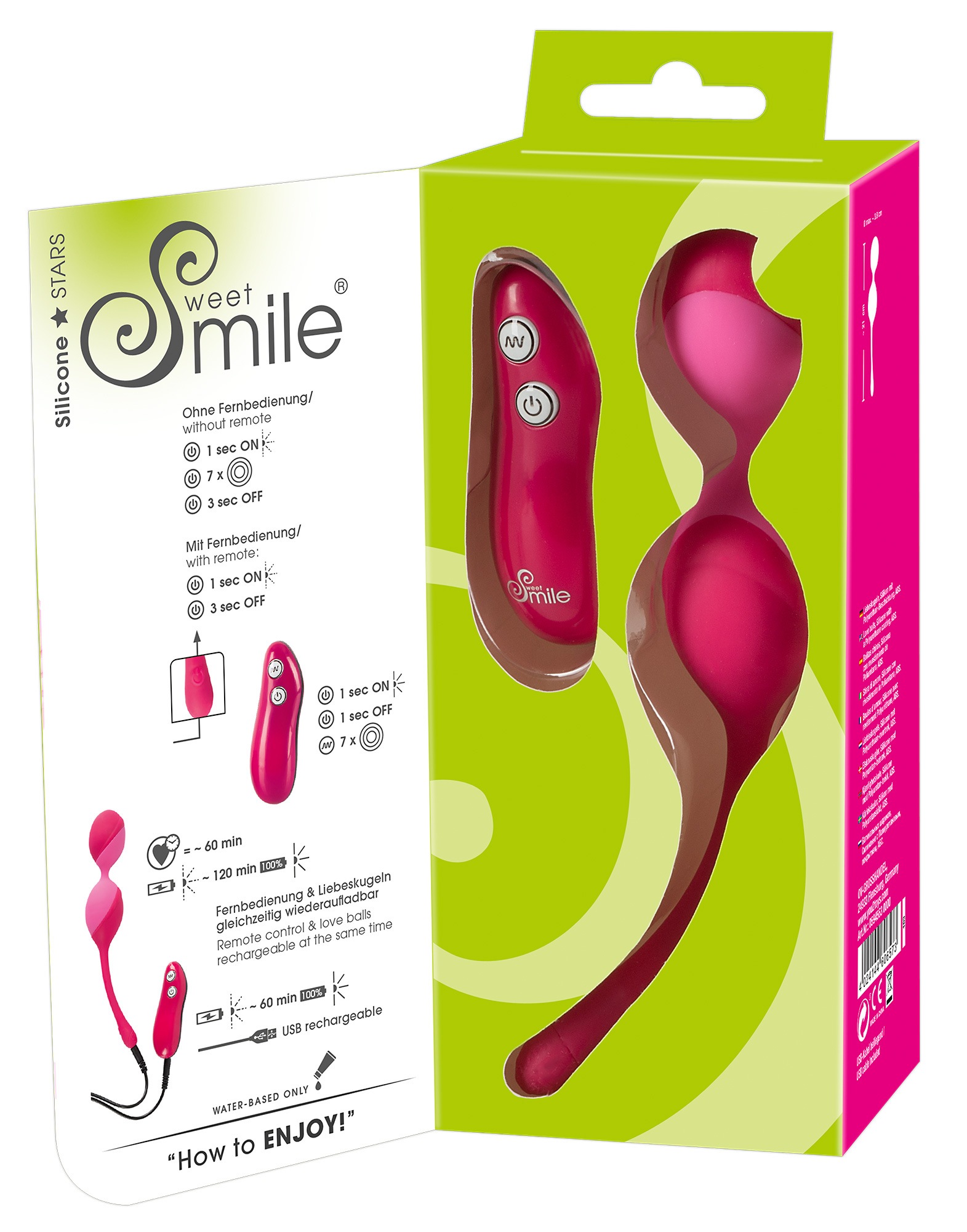 Sweet Smile Liebeskugeln »Liebeskugeln Loveballs remote controlled«
