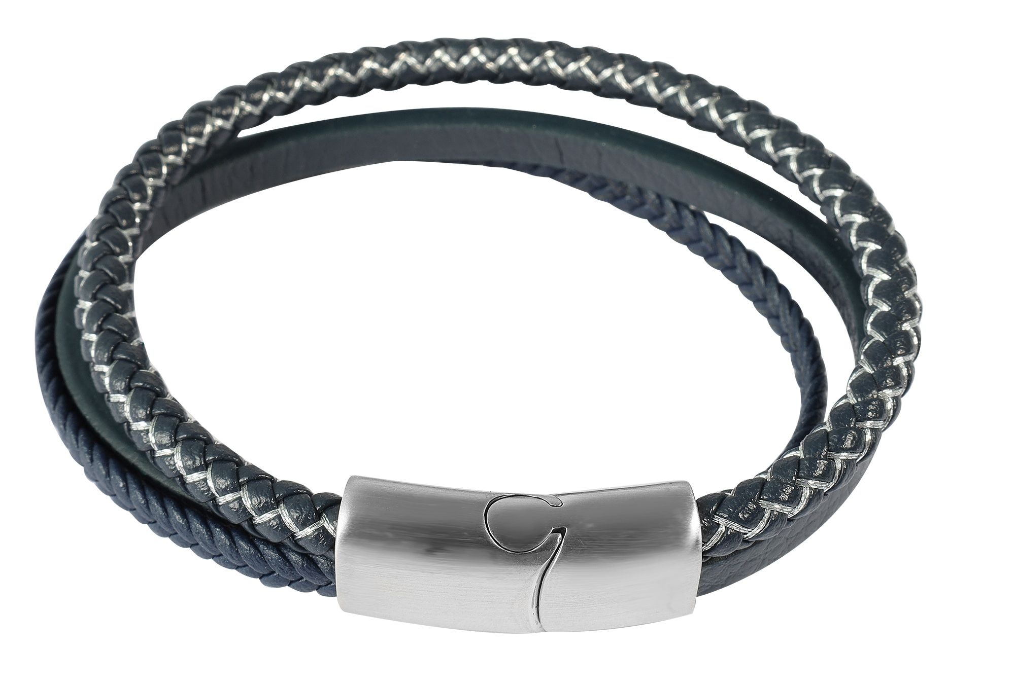 Adelia´s Lederarmband »Herren Armband ¿ Lederarmband aus Leder 19 cm«