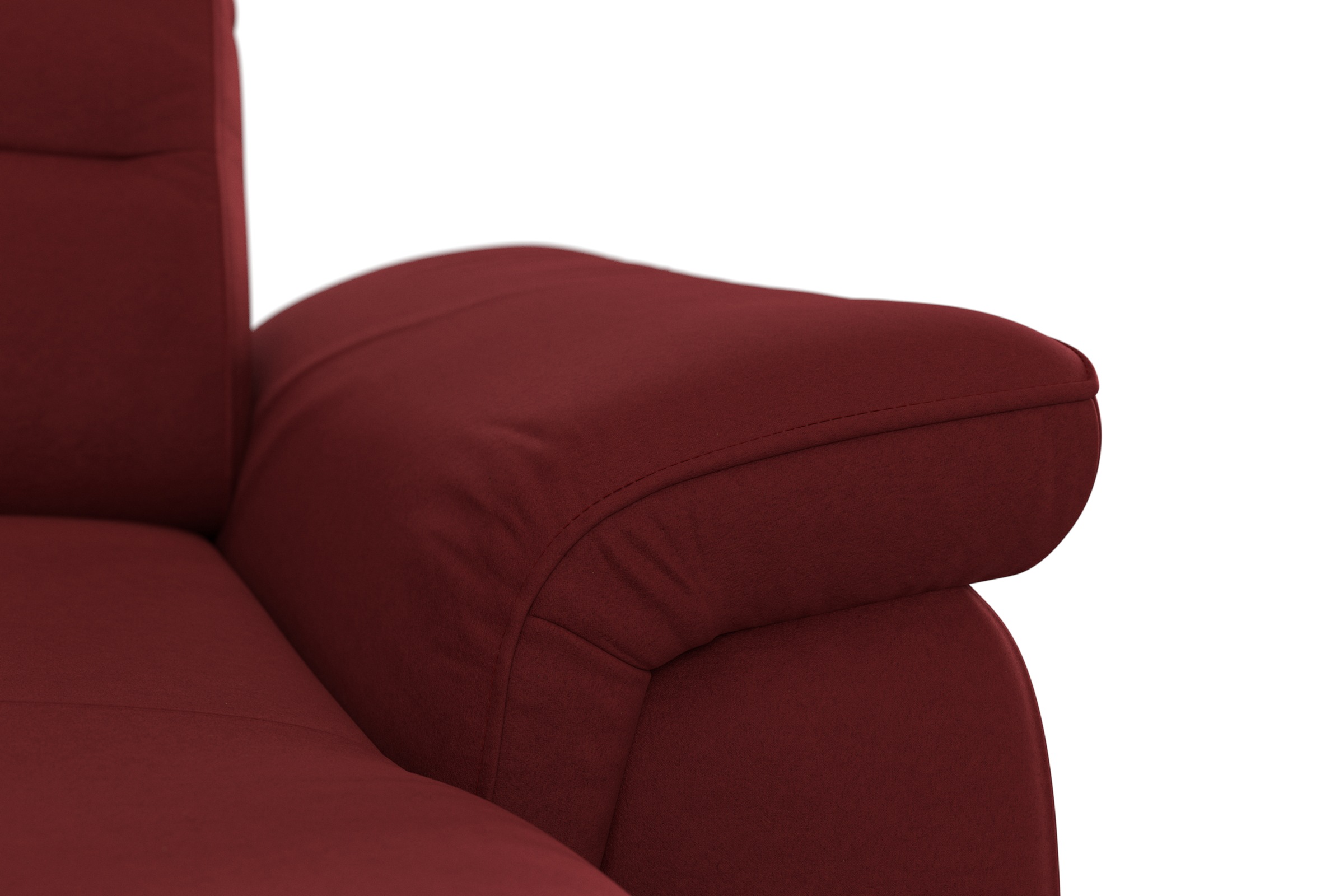 sit&more Wohnlandschaft »Sinatra U-Form«, optional mit Kopfteilverstellung und Armteilfunktion, Metallfüße