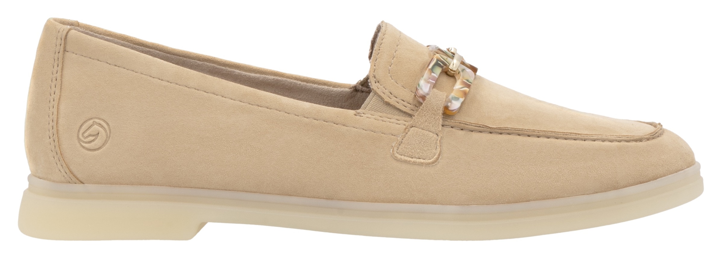 Remonte Loafer »Elisabeth Hurley-Collection«, Slipper, Halbschuh, Businessschuh mit modischer Zierkette