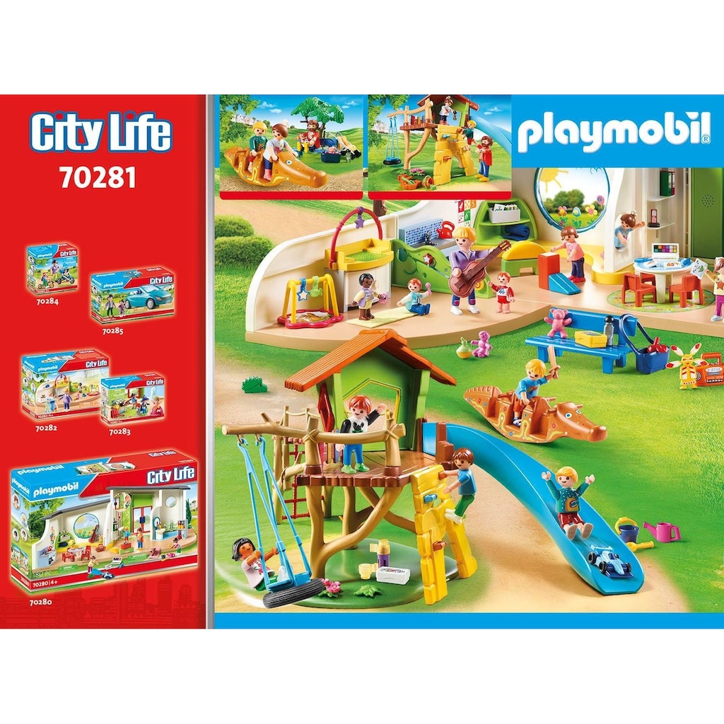 Playmobil® Konstruktions-Spielset »Abenteuerspielplatz (70281), City Life«, (83 St.)