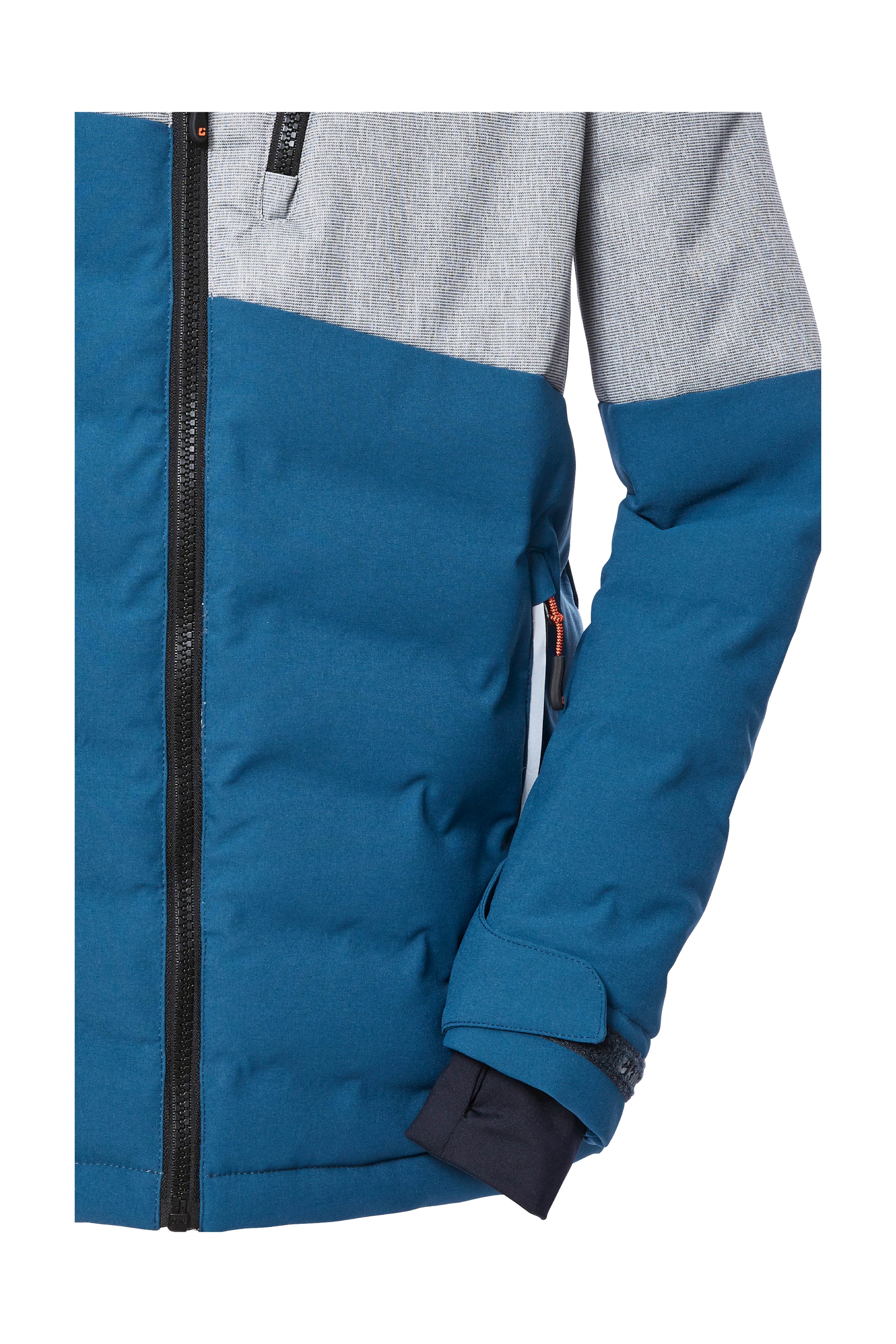 Killtec Skijacke »KSW 172 BYS SKI QLTD JCKT«, Wasserabweisende, atmungsaktive Winterjacke im Colourblock-Design