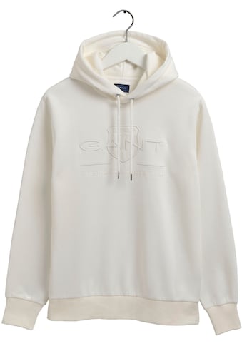 Gant Kapuzensweatshirt »TONAL ARCHIVE SHIELD«, mit Bündchen an Ärmel und Saum kaufen