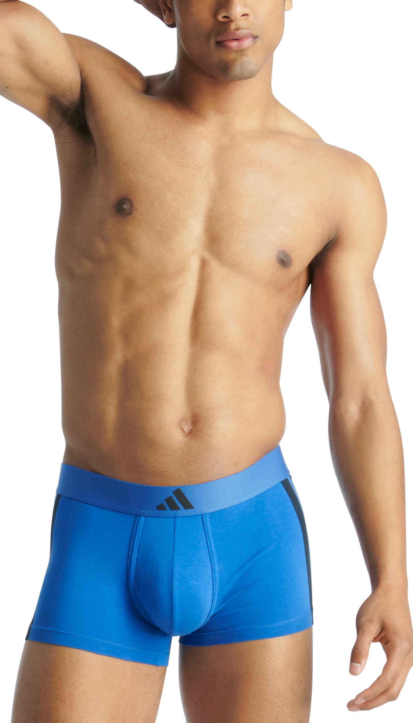 adidas Sportswear Trunk »Active Flex Cotton 3 Stripes«, (2er Pack), 4-Wege-Stretch