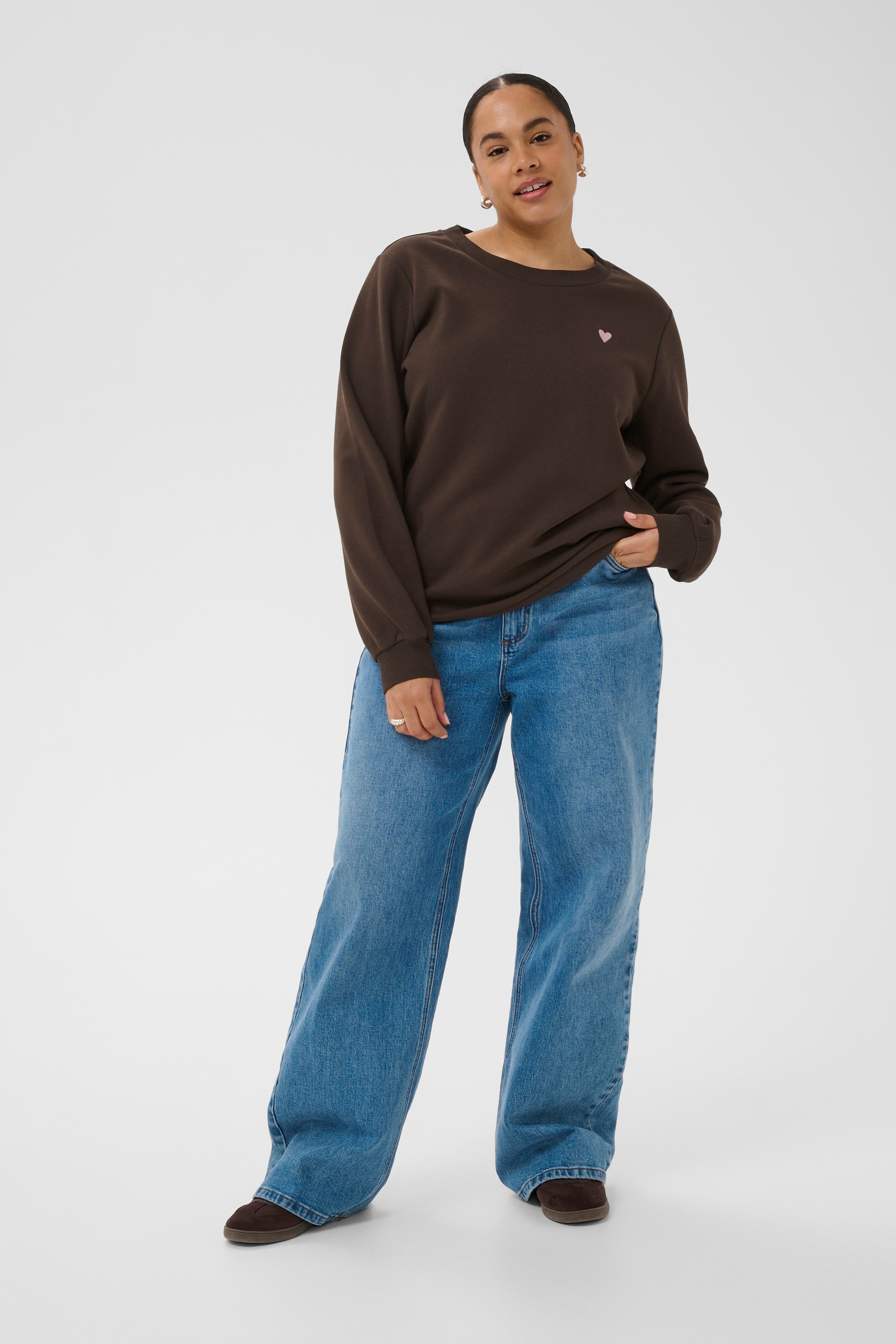 KAFFE Curve Sweatshirt »Sweatshirt KClia«
