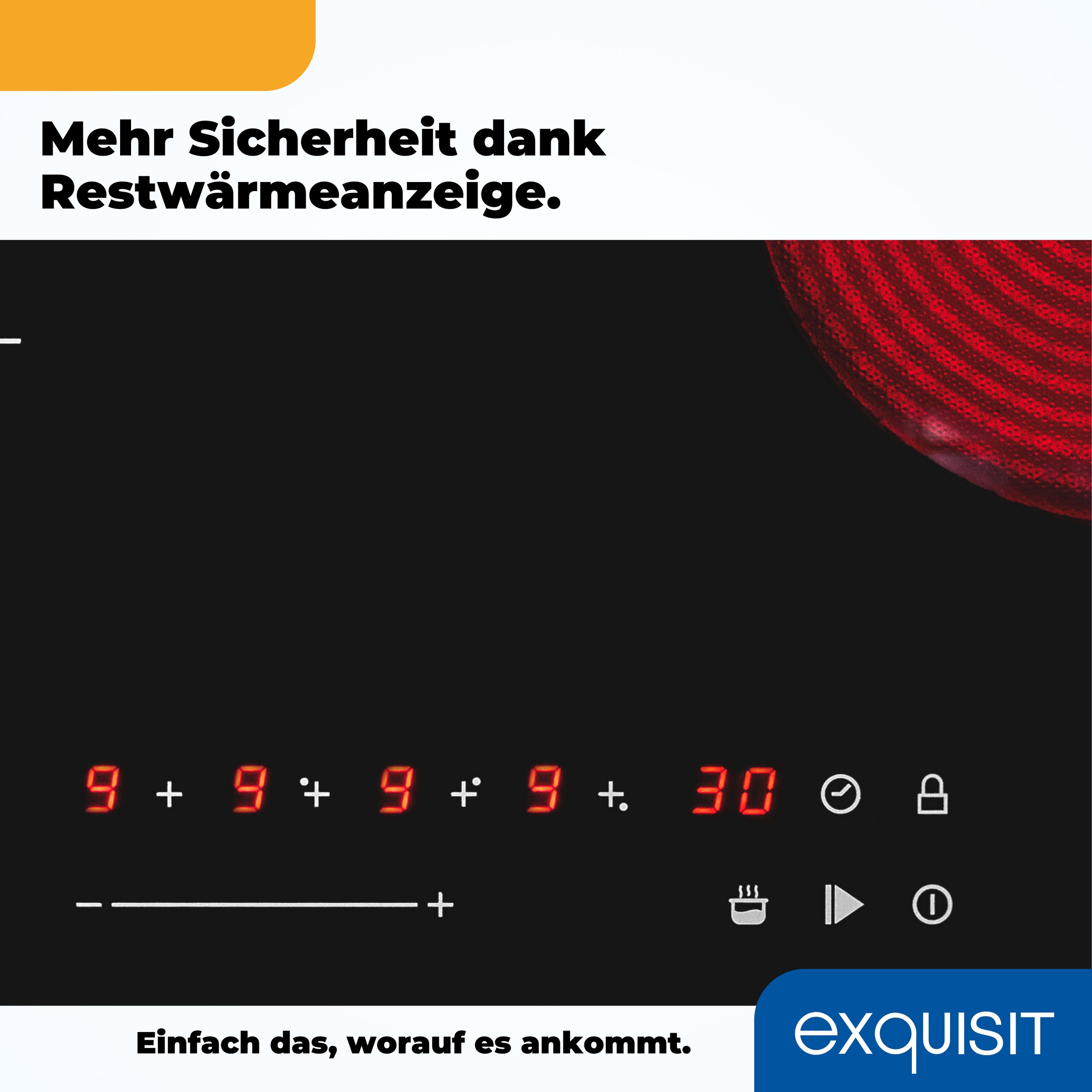 exquisit Backofen-Set »EBE76-9-H-020 weiss«, mit 1-fach-Teleskopauszug