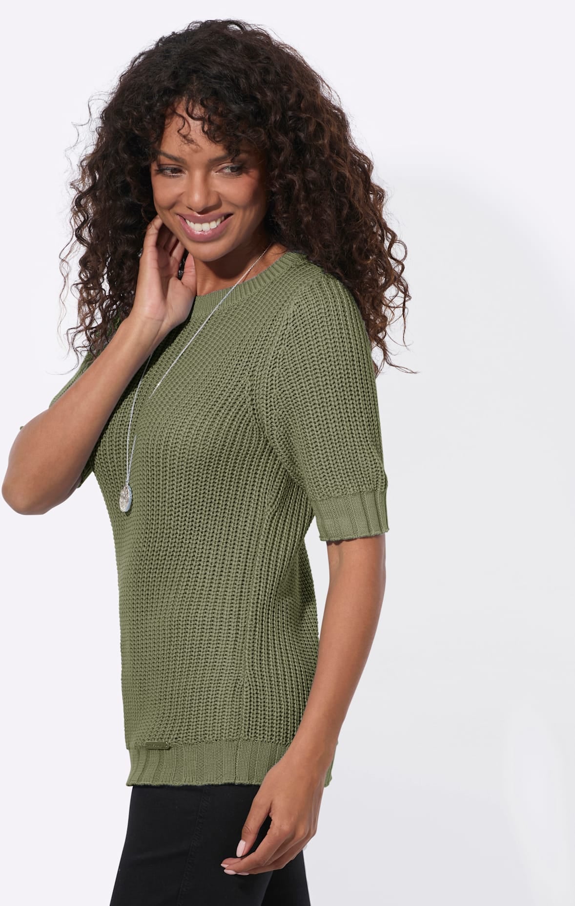 Casual Looks Kurzarmpullover »Kurzarm-Pullover«