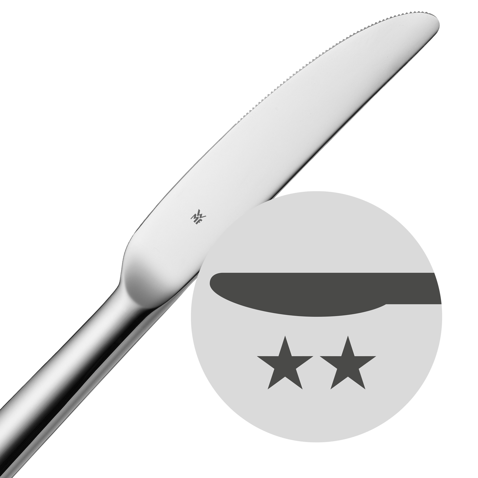 WMF Besteck-Set »Palermo«, (Set, 30 tlg.), Monobloc-Messer