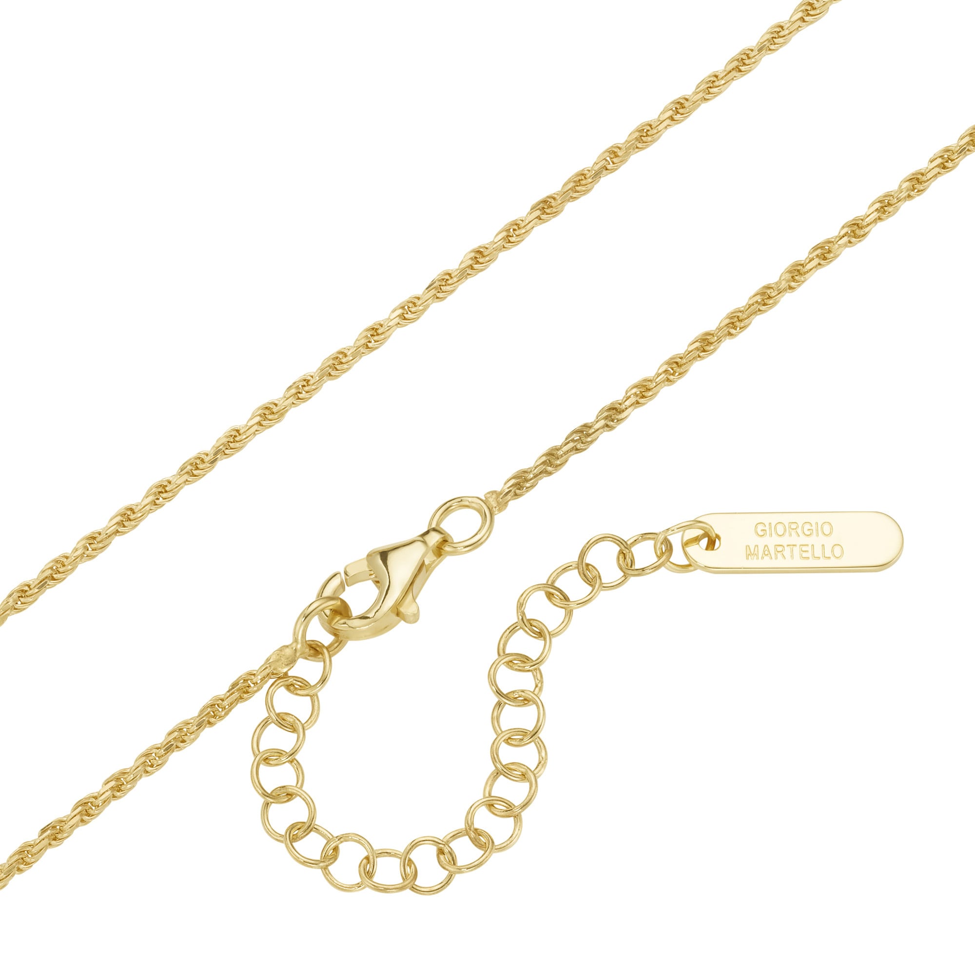GIORGIO MARTELLO MILANO Kette mit Anhänger »Kette mit Anhänger in Herzform, Silber 925«