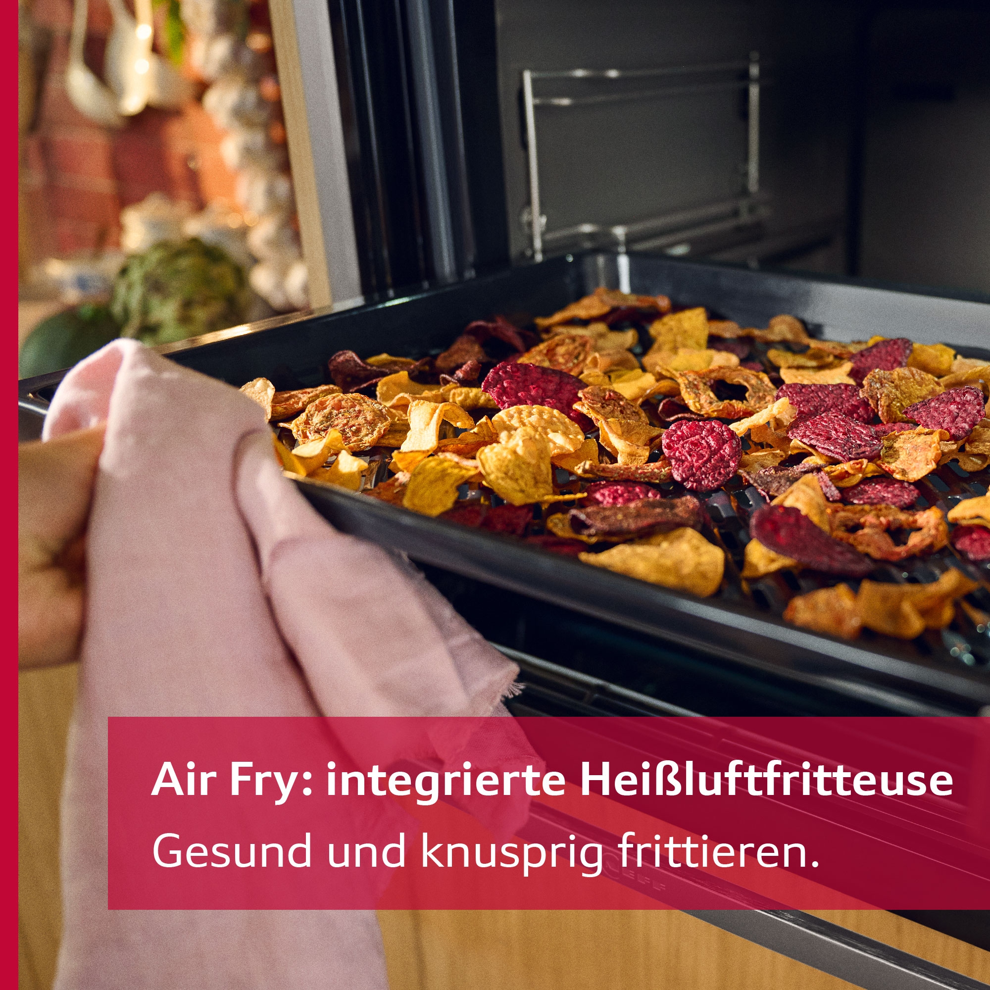 NEFF Pyrolyse Backofen  »B2CCJ7AK3«, mit Teleskopauszug nachrüstbar, Pyrolyse-Selbstreinigung, AirFry-Funktion