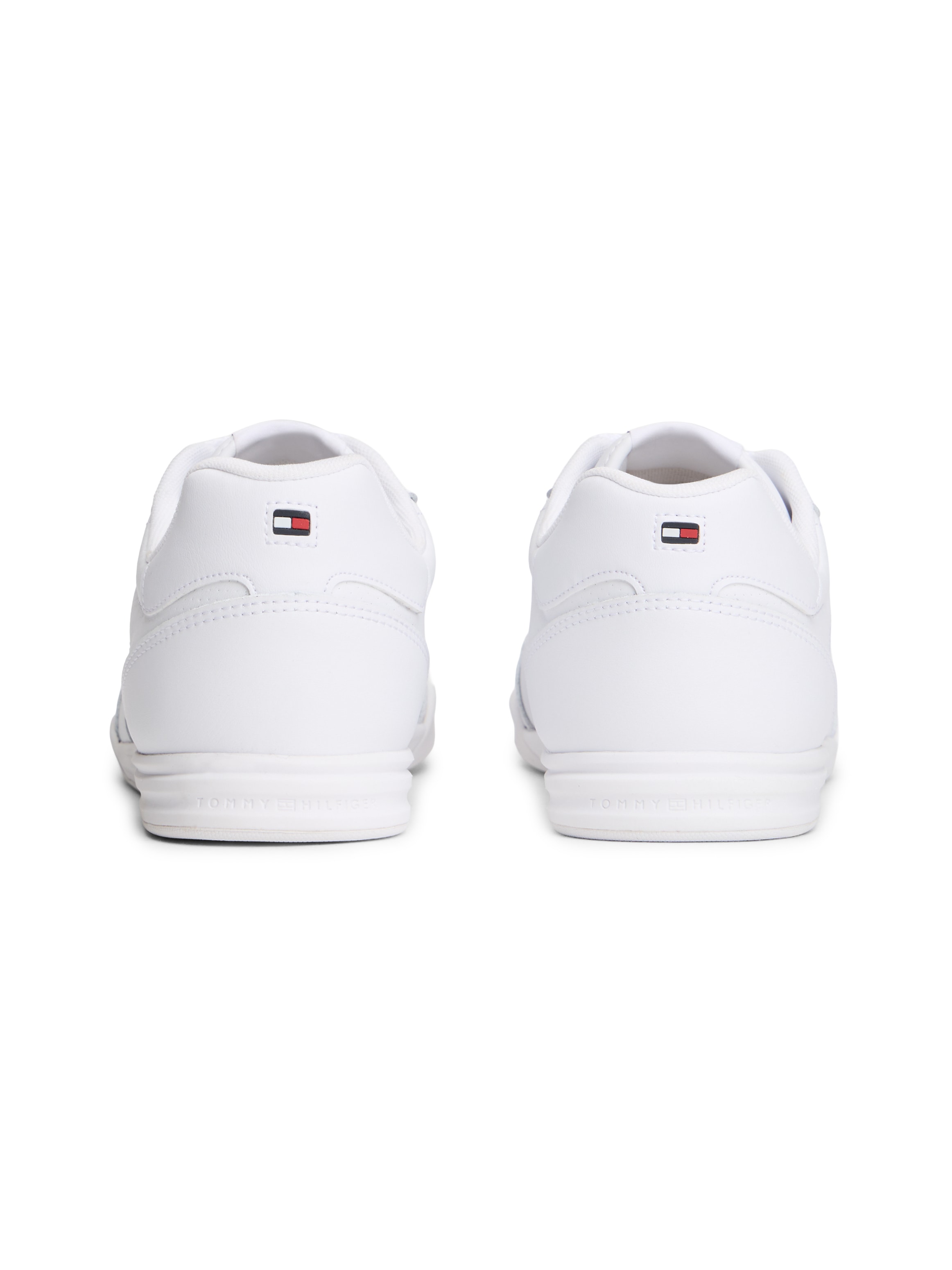 Tommy Hilfiger Sneaker »LOPRO CUP LEATHER«  , Freizeitschuh, Halbschuh, Schnürschuh mit effektvollen Ziernähten