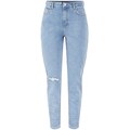 pieces Mom-Jeans »PCLEAH«, mit Destroyed Details