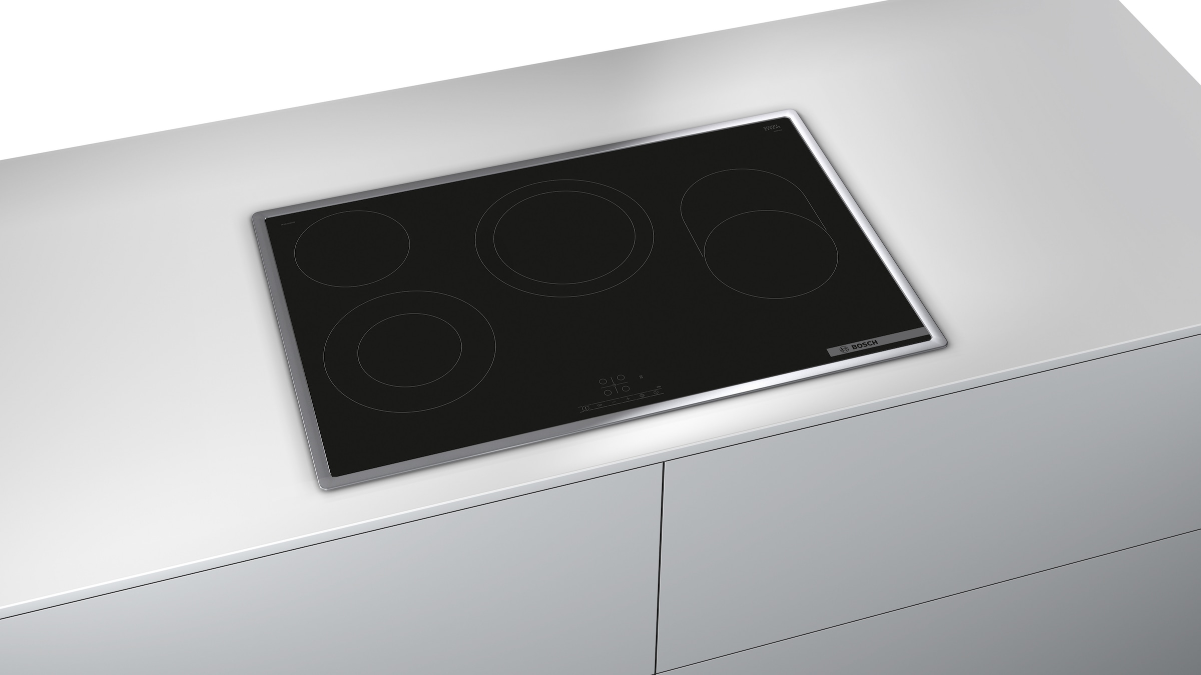 BOSCH Elektro-Kochfeld »PKH845BB1D« Einfache Touch Select-Steuerung & zuschaltbare Bräterzone