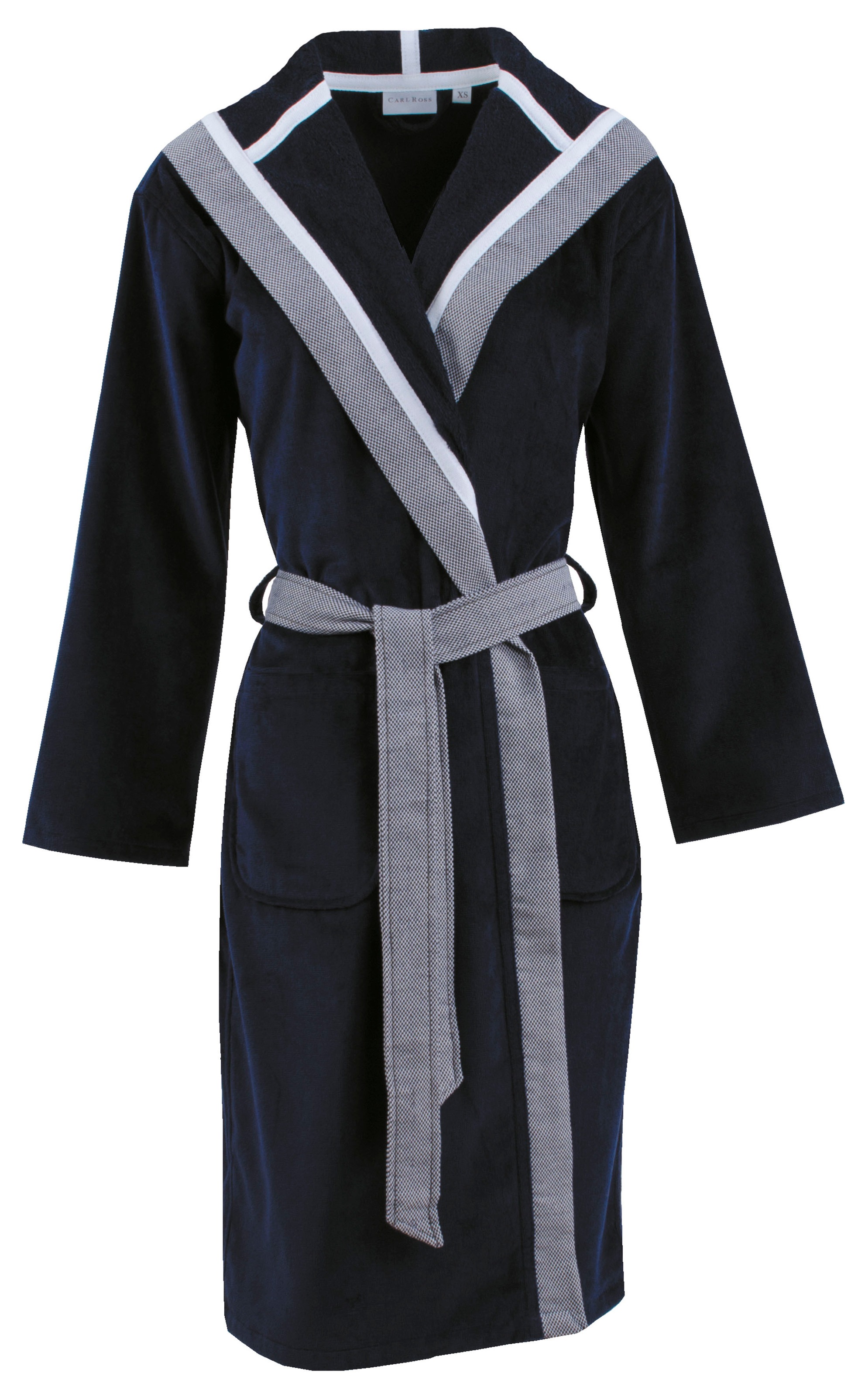 Carl Ross Unisex-Bademantel »37310« 1 Stk. tlg. in blau, Größe S