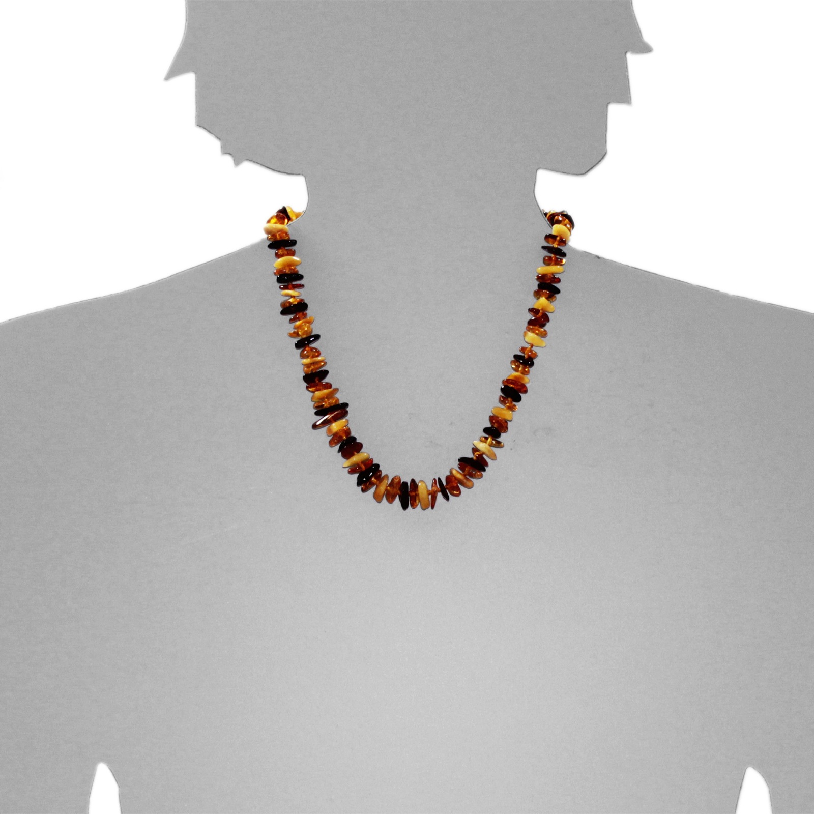 OSTSEE-SCHMUCK Kette ohne Anhänger »- Valana - Bernstein -,«