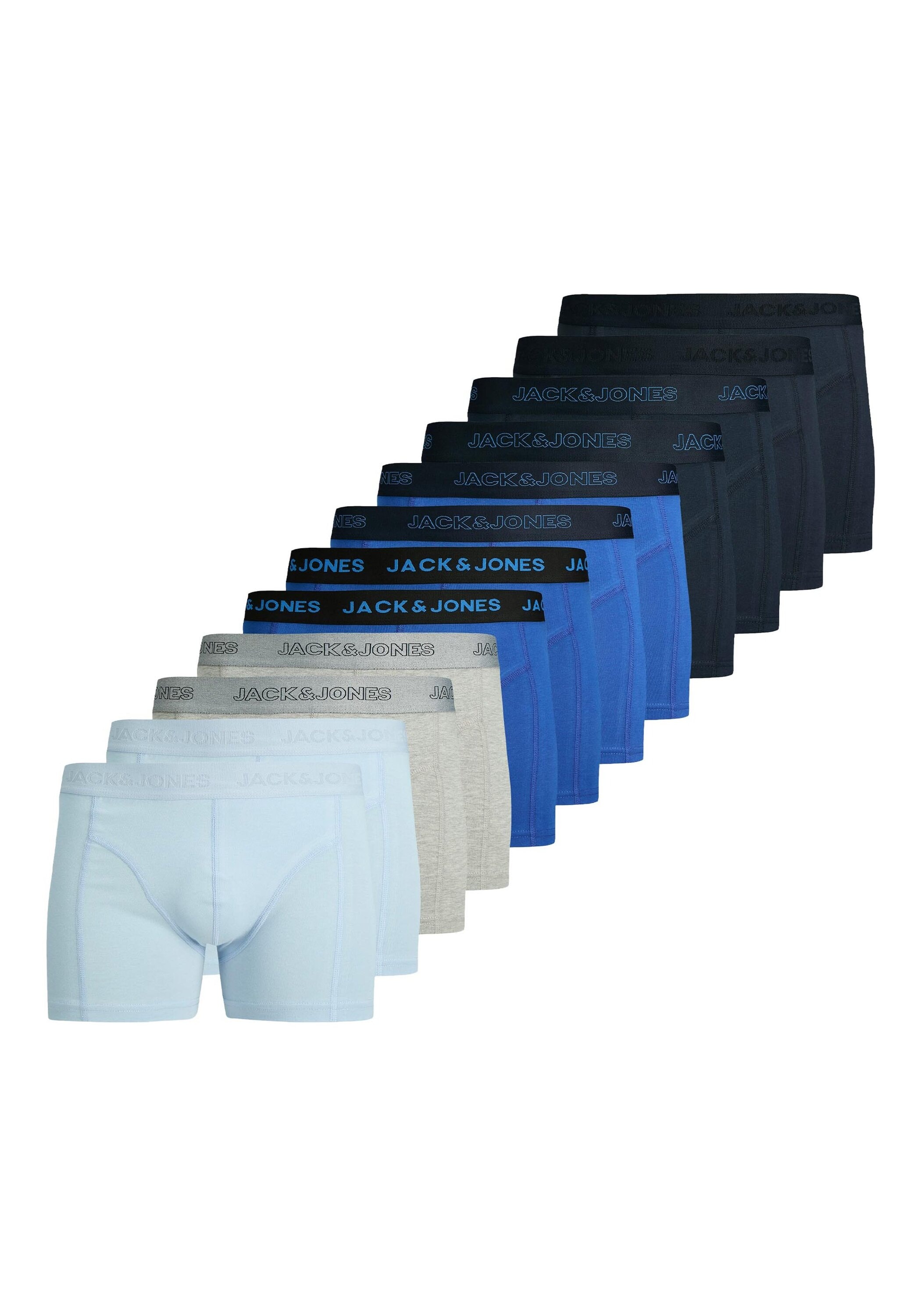 Jack & Jones Boxershorts »Boxershort JACCOOPER TRUNKS 12 PACK, 12er Pack«