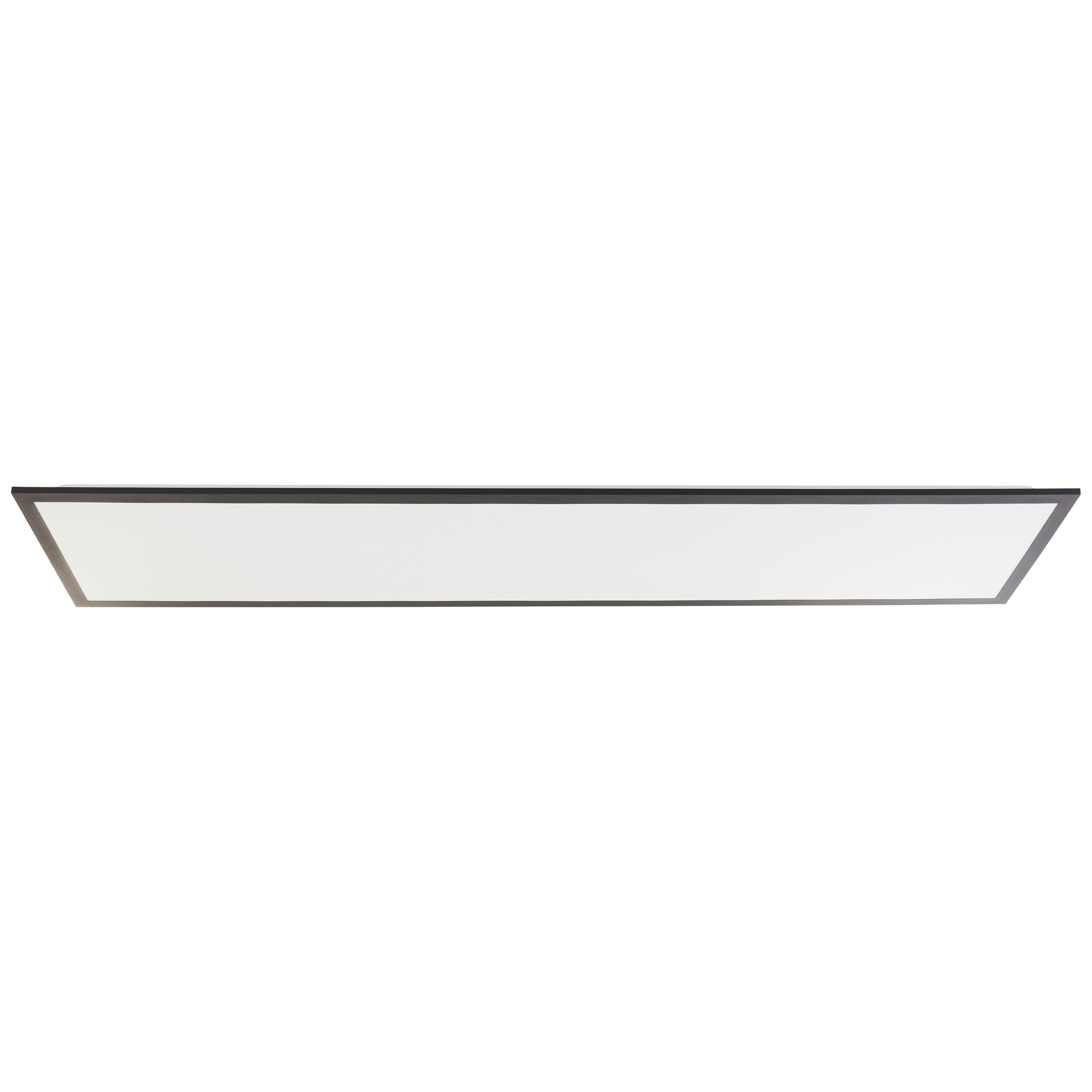 Brilliant LED Deckenleuchte »Briston«, LED Deckenaufbau-Paneel, 120x30 cm, 4600 lm, 4000 K, Aluminium