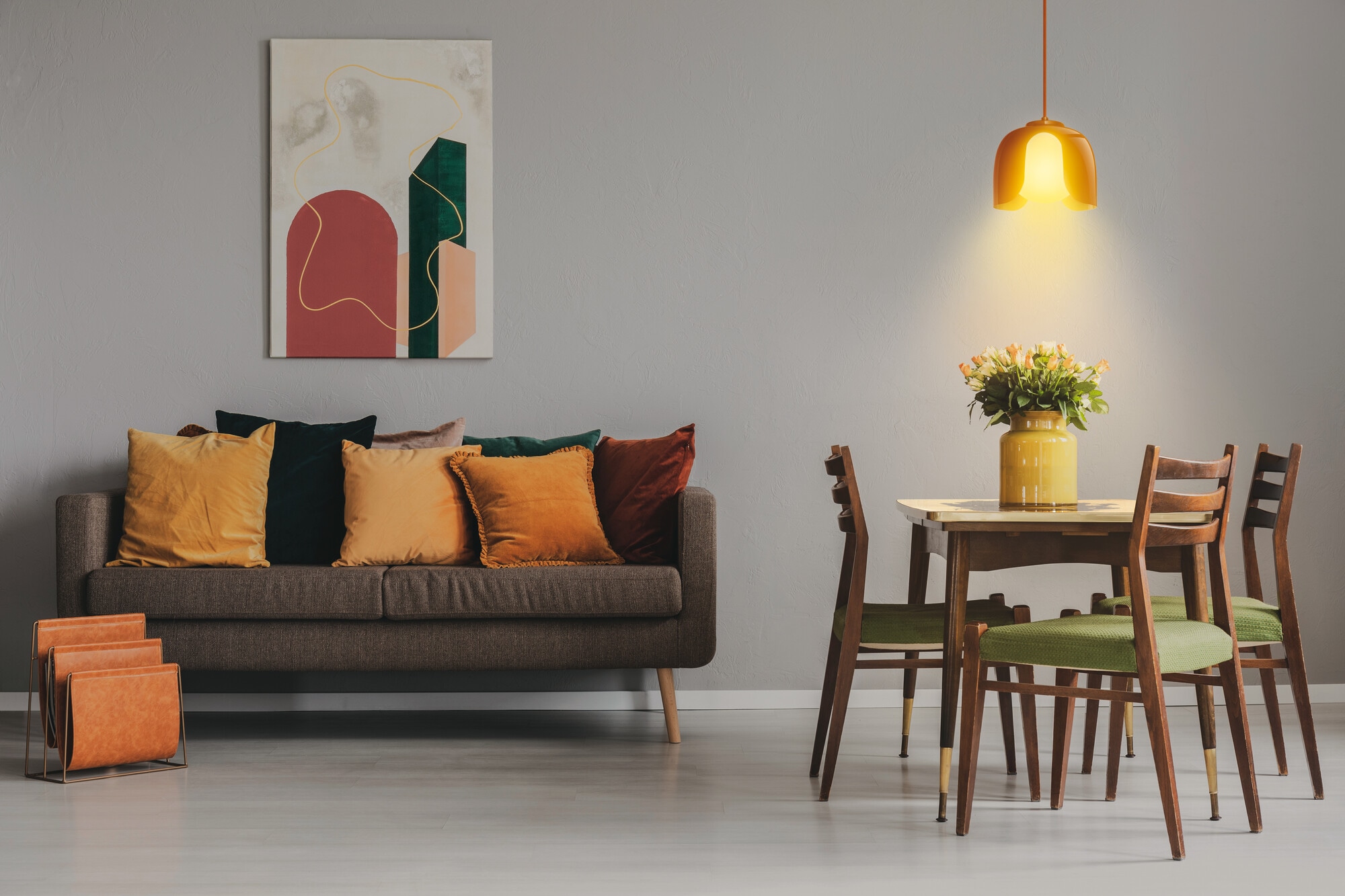 Osram Pendelleuchte »Decor Corolle« E27 1 Stk. Fassung E27, Stahl und Glas