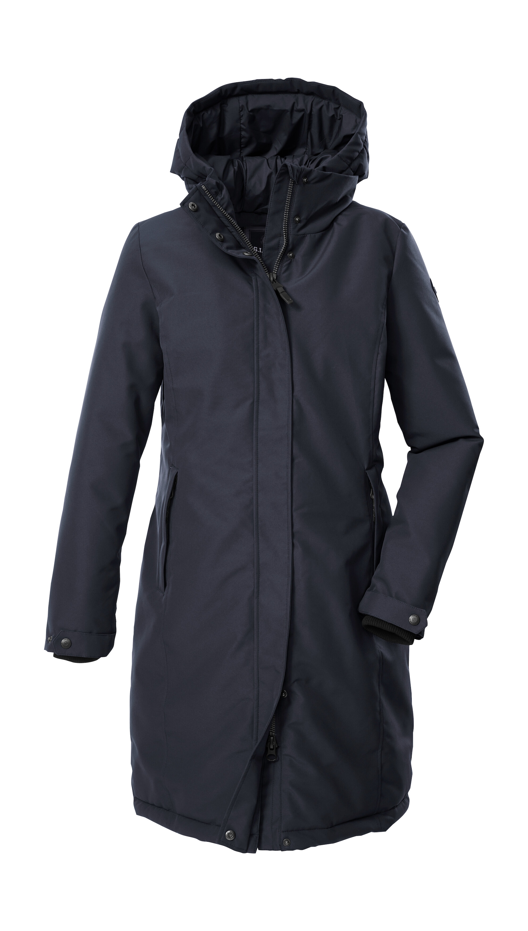 G.I.G.A. DX by killtec Funktionsmantel »GW 80 WMN CT« Wind- und wasserdichter Damenmantel mit Kapuze und 2-Wege-Zipper