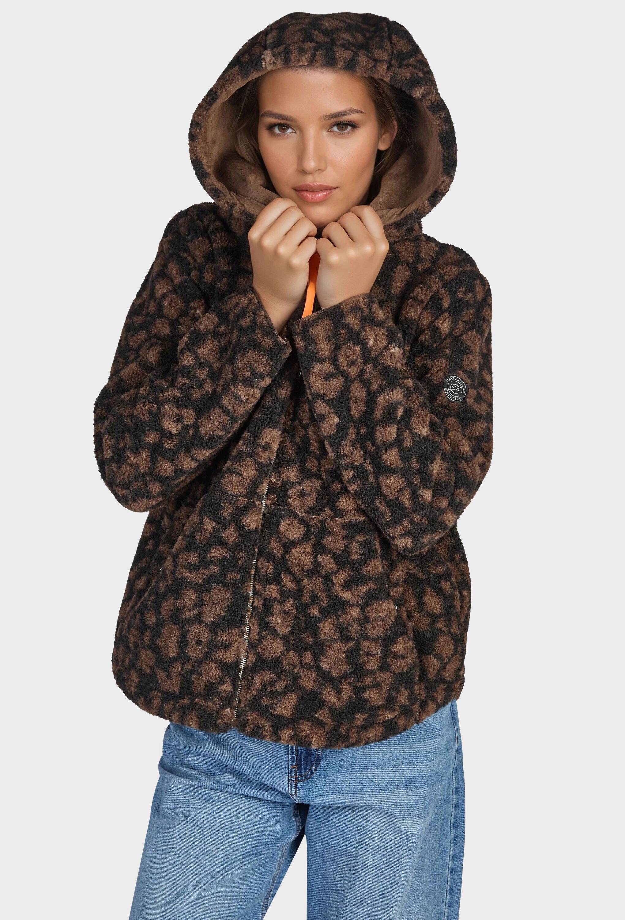 NAVIGAZIONE Sweatjacke »NAVIGAZIONE Jacke« Teddyfleece