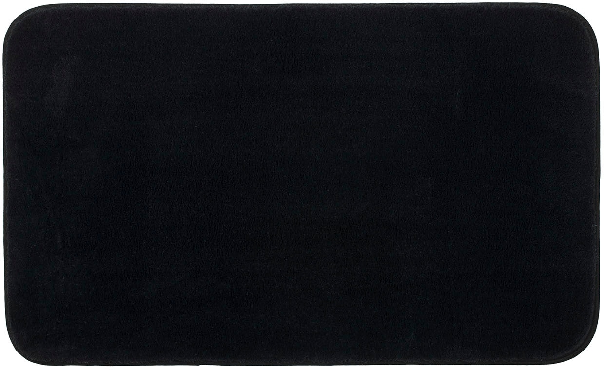 Gözze Badematte »Rio Premium« Höhe 18 mm rutschhemmend beschichtet fußbodenheizungsgeeignet | schnell trocknend Badteppich, Uni Farben, waschbar, rechteckig & rund erhältlich