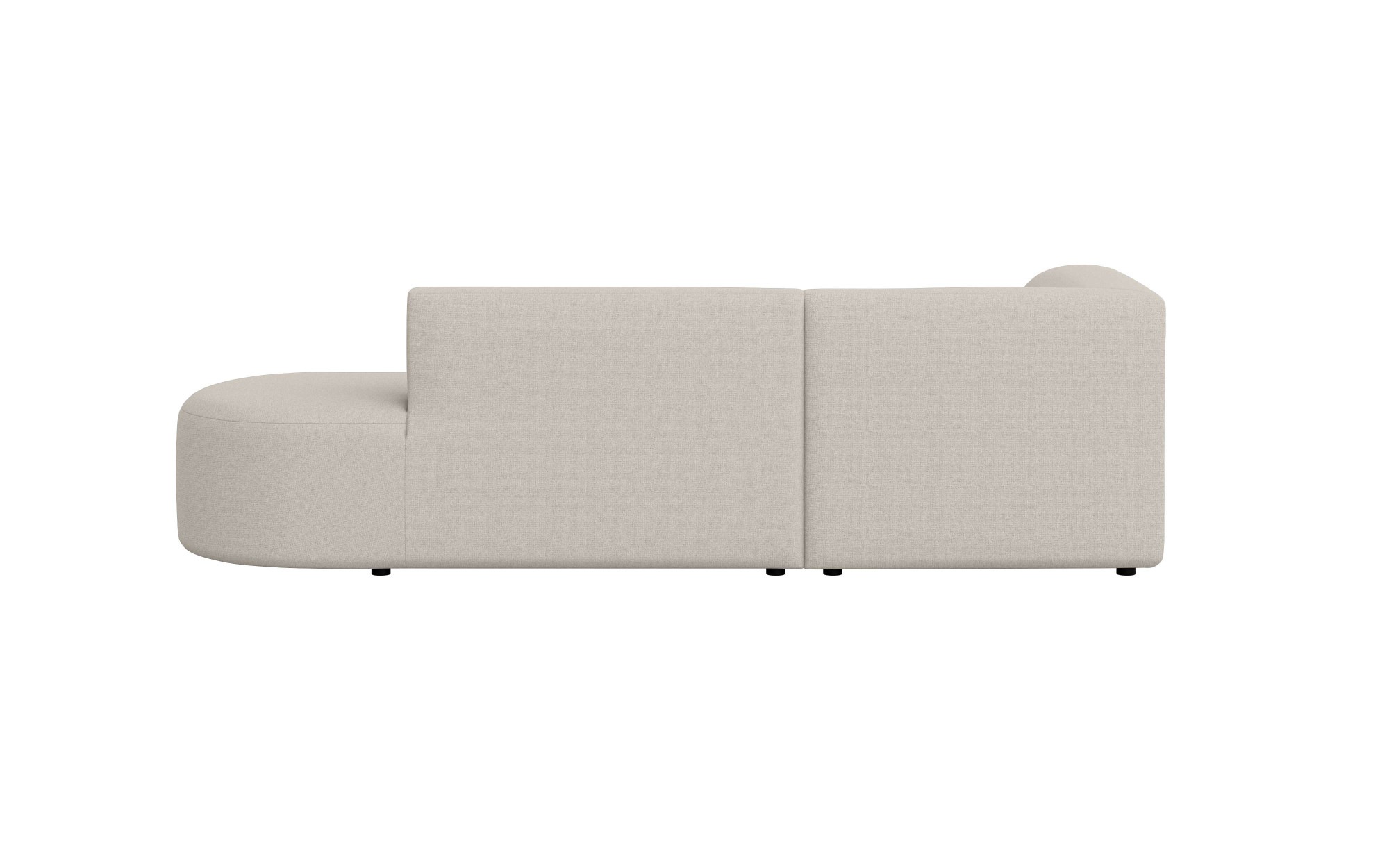 OTTO home Ecksofa »Ecksofa Tvinne mit Ottomane links oder rechts bestellbar« L-Form, mit Wellenunterfederung, BxTxH 260x170x73 cm