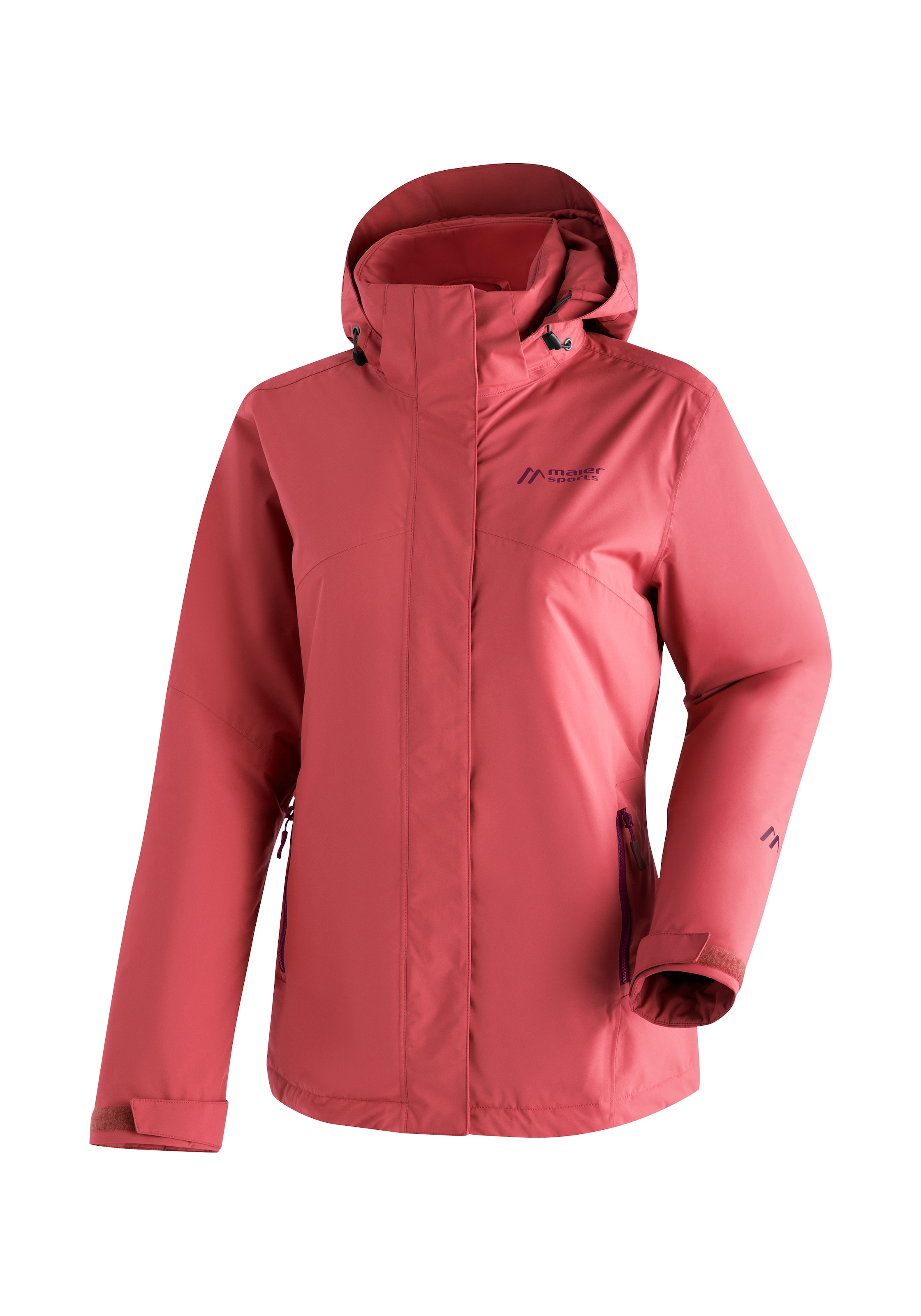 Maier Sports Outdoorjacke »Metor Therm Damen | Rec Kapuze mit atmungsaktiv Wanderjacke, wasserdicht, wattierte OTTO bestellen OTTO bei W«, und Regenjacke