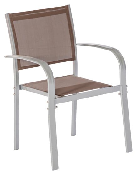 MERXX Gartenstuhl »Ostia«, 1 St., Alu/Textil, stapelbar kaufen