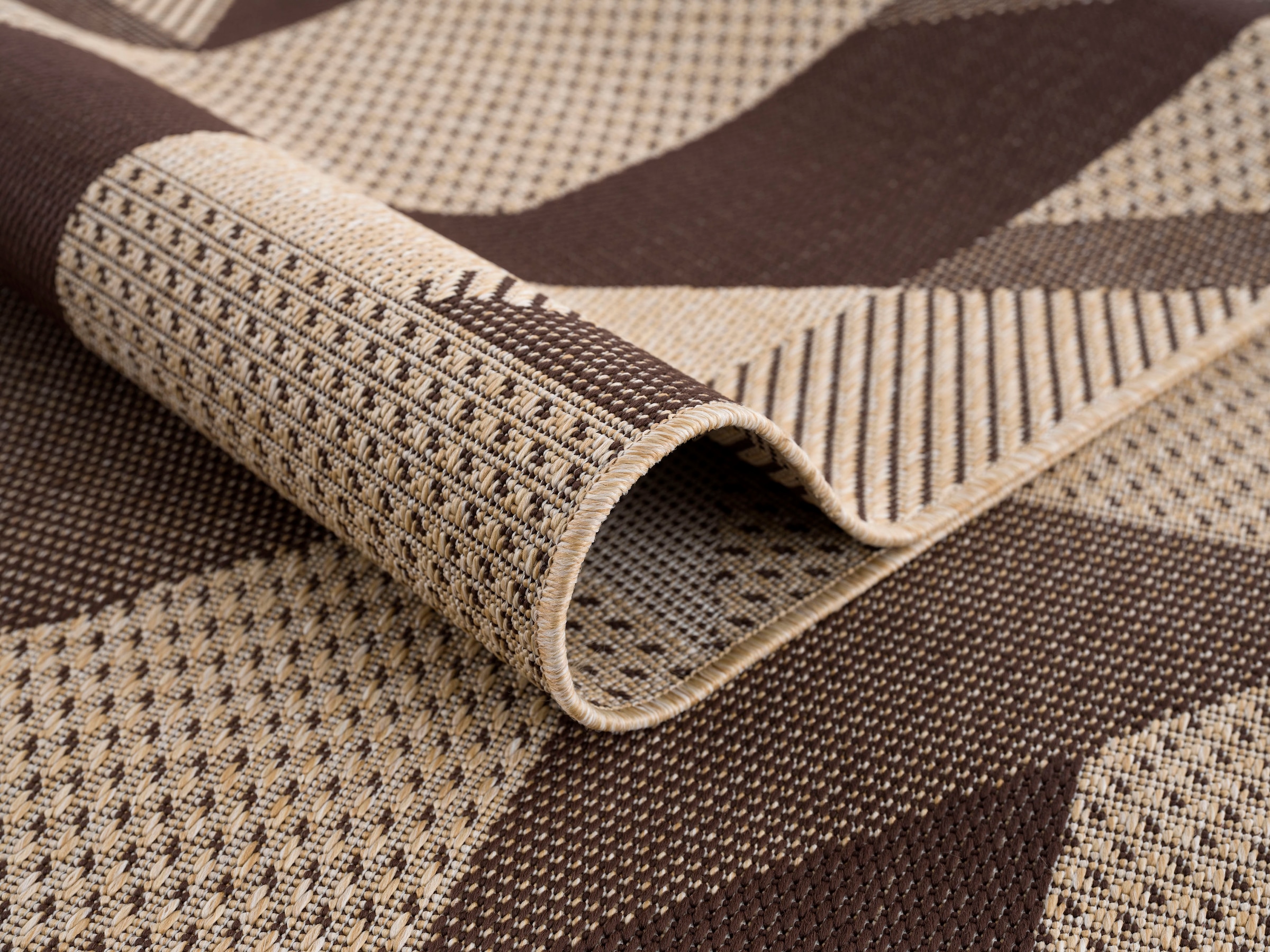 affaire Outdoor »Borfin«, geeignet und OTTO mit Teppich Muster, schmutzabweisend, rechteckig, geometrischem In- Home bestellen bei