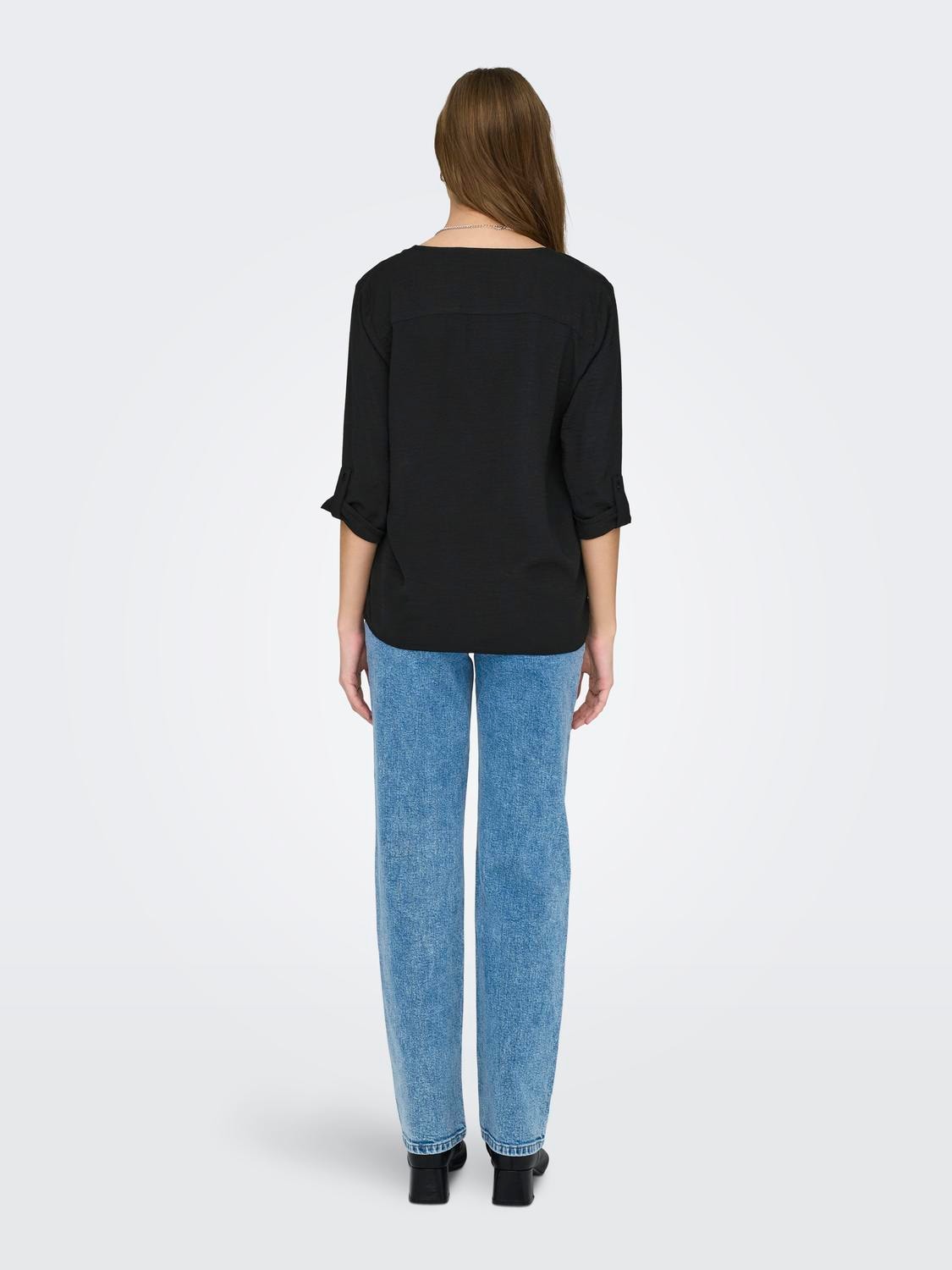 JDY Shirtbluse »JDYDIVYA LIFE 3/4 TOP WVN NOOS«