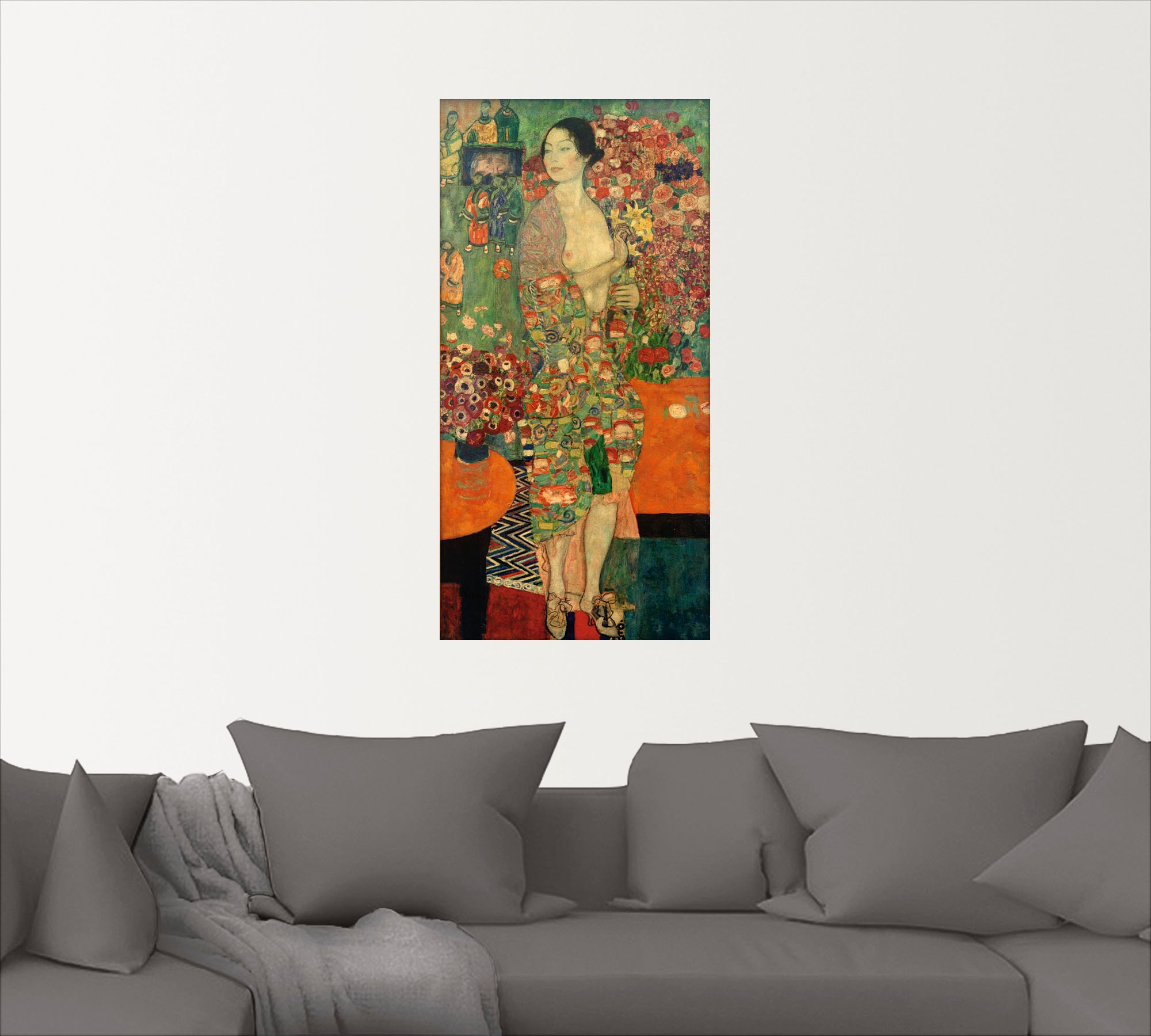 Artland Wandbild »Die Tänzerin«, Frau, (1 St.), als Leinwandbild, Poster, Wandaufkleber in verschied. Größen