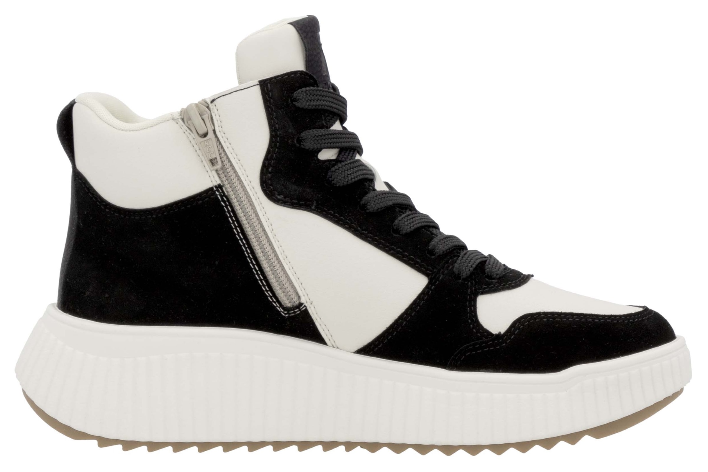Rieker EVOLUTION Sneaker, Freizeitschuh, High Top Sneaker, Schnürboots, Schaftrandpolsterung