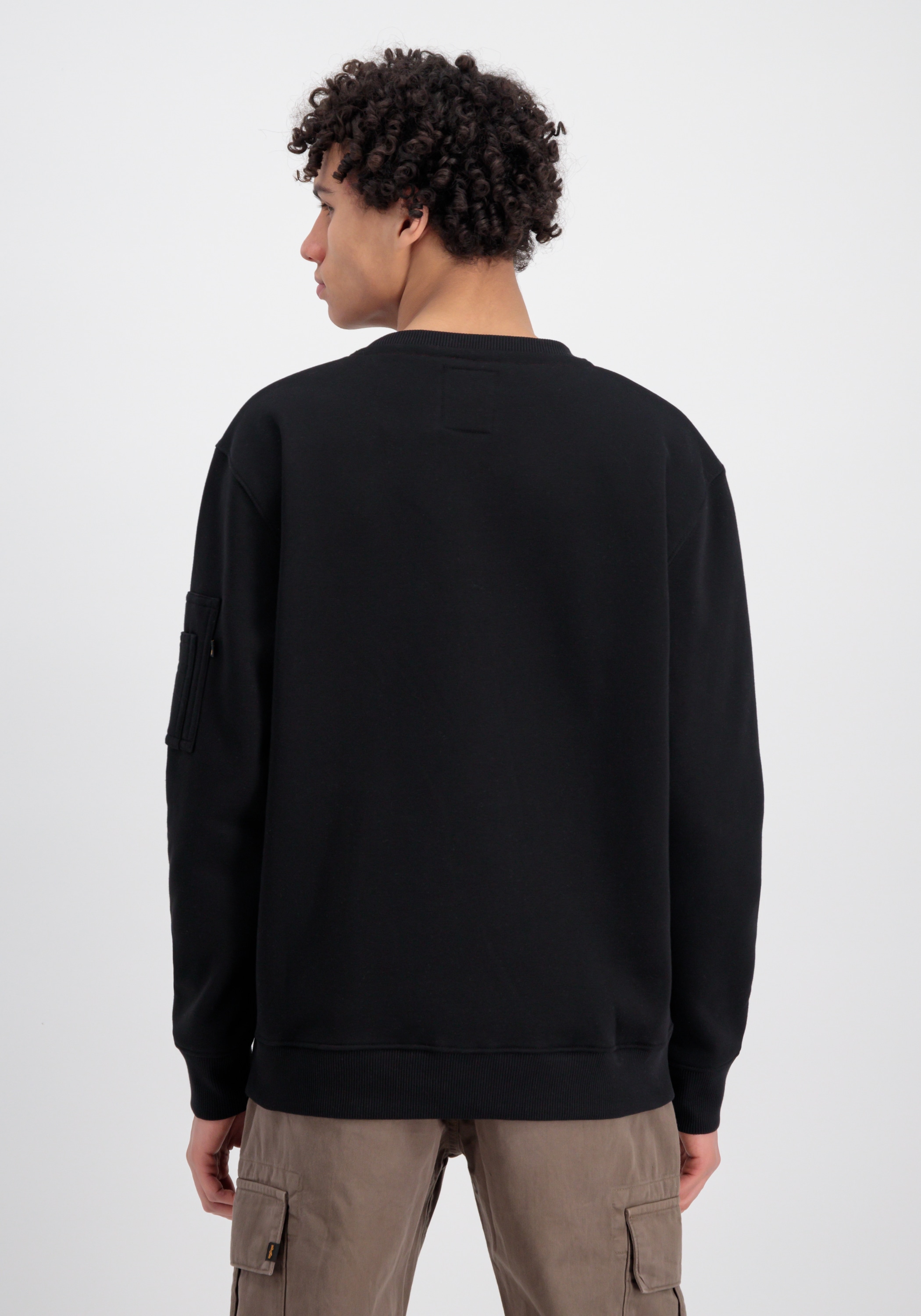 Alpha Industries Sweater »Alpha Industries Men - Sweatshirts Embroidery Sweater«