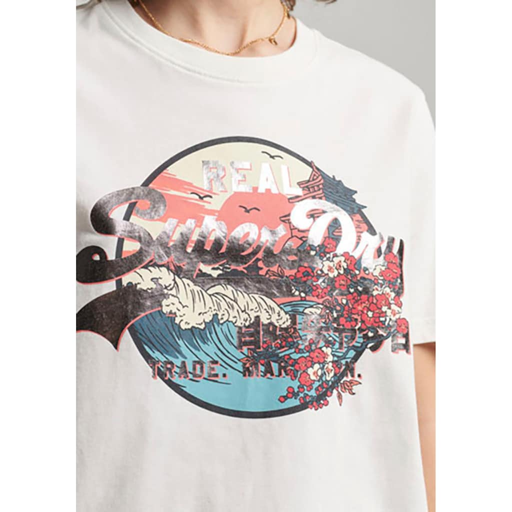 Superdry Rundhalsshirt »JAPANESE VL GRAPHIC T SHIRT«