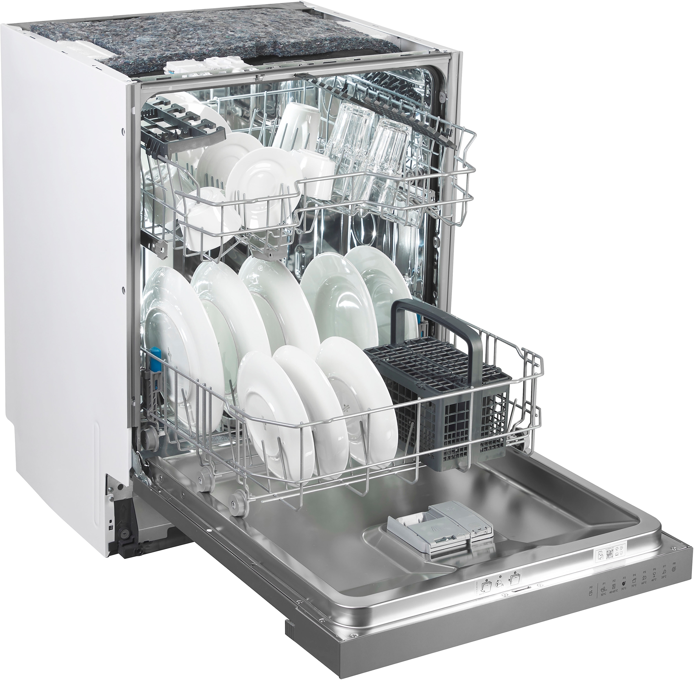 BEKO teilintegrierbarer Geschirrspüler »DSN16440X«, 14 Maßgedecke, ProSmart Inverter Motor