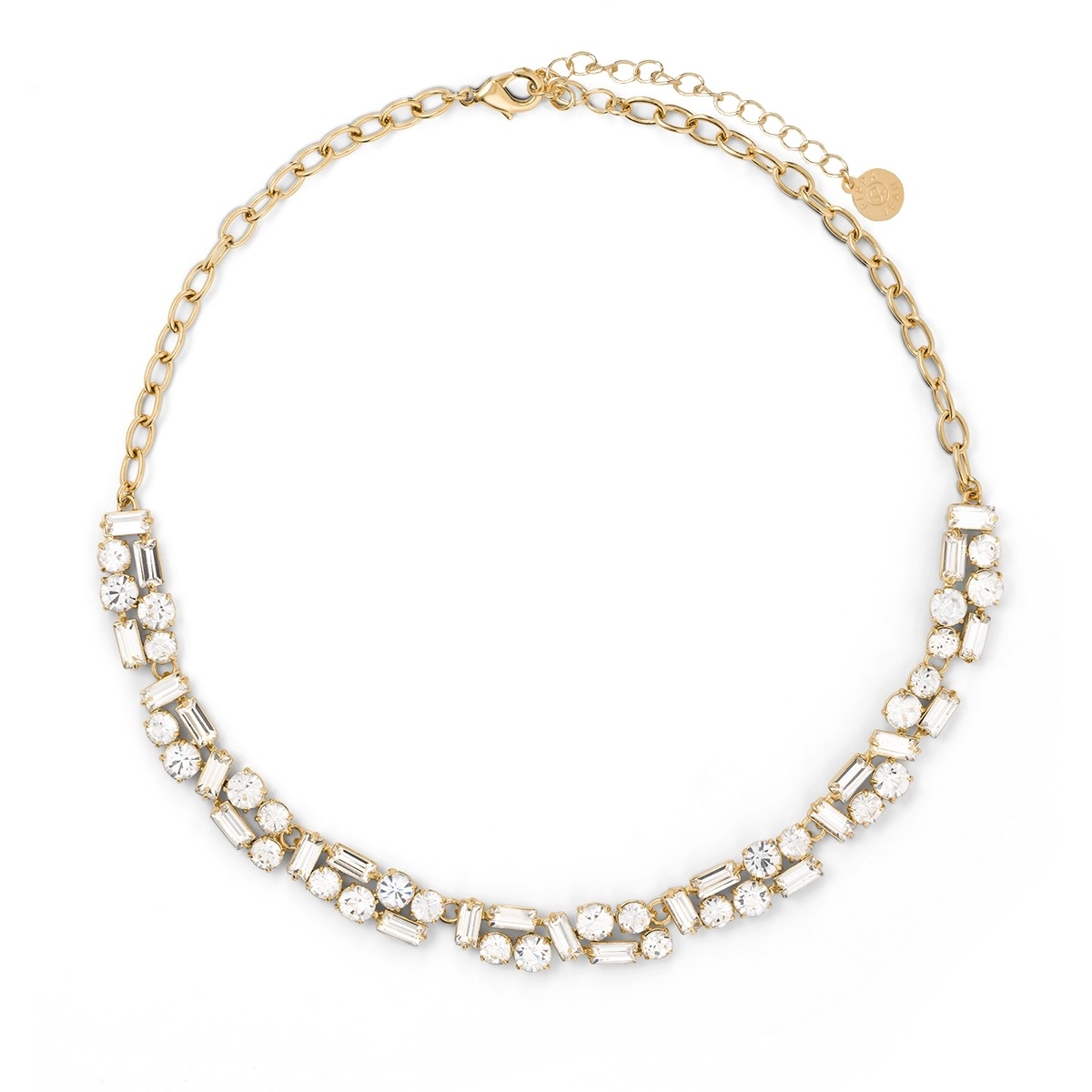 Pippa & Jean Statementkette »PJ484«, (1 tlg.), mit Glassteine